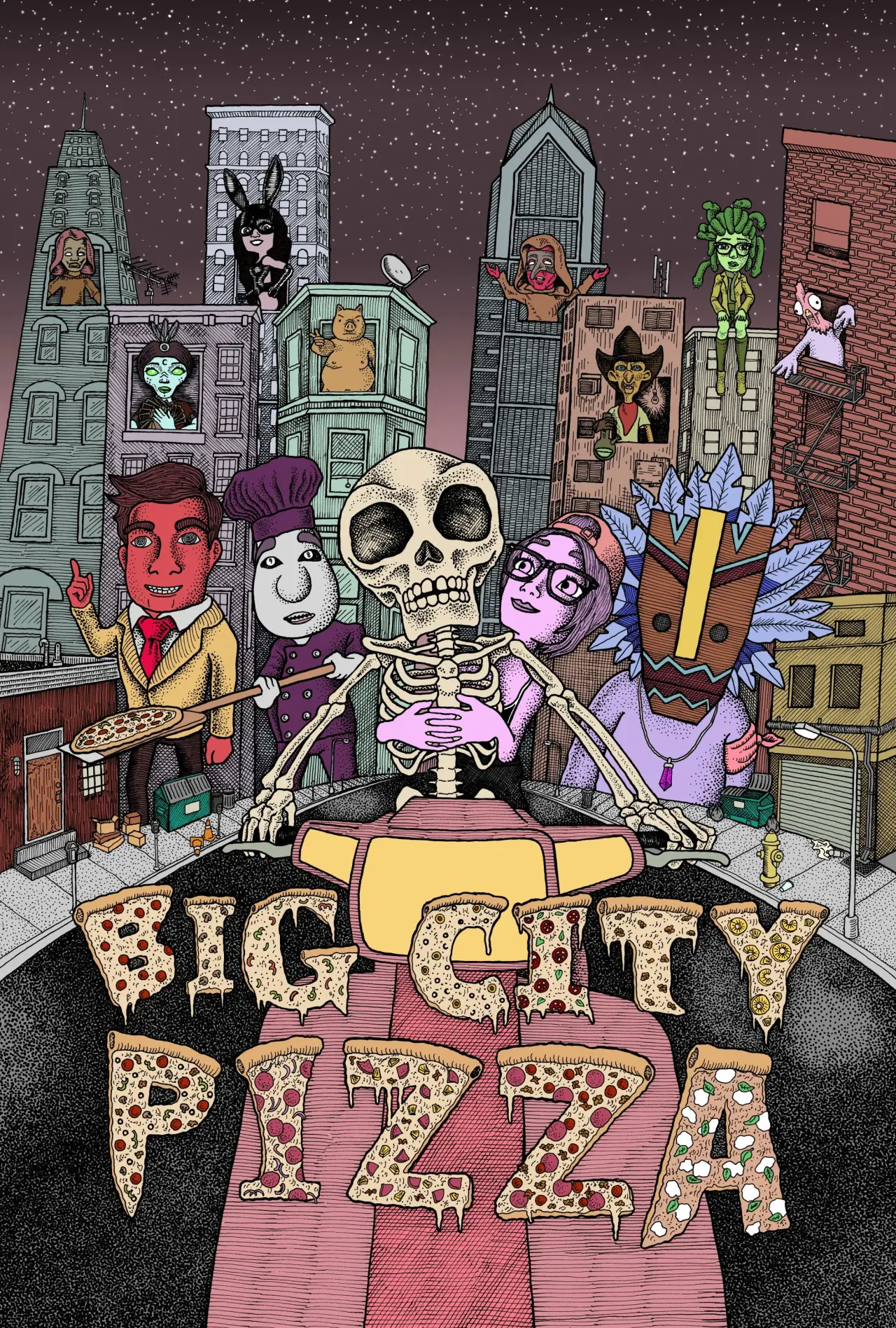 Постер до фільму "Big City Pizza"