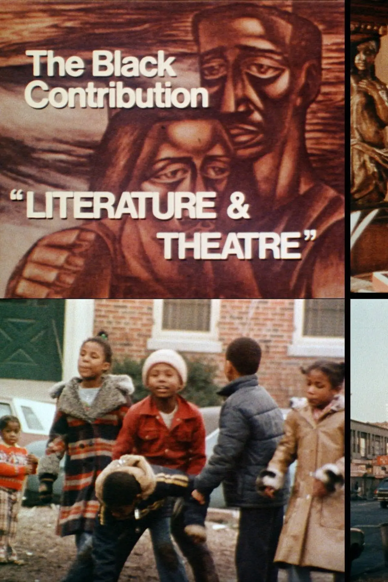 Постер до фільму "The Black Contribution: Literature and Theatre"
