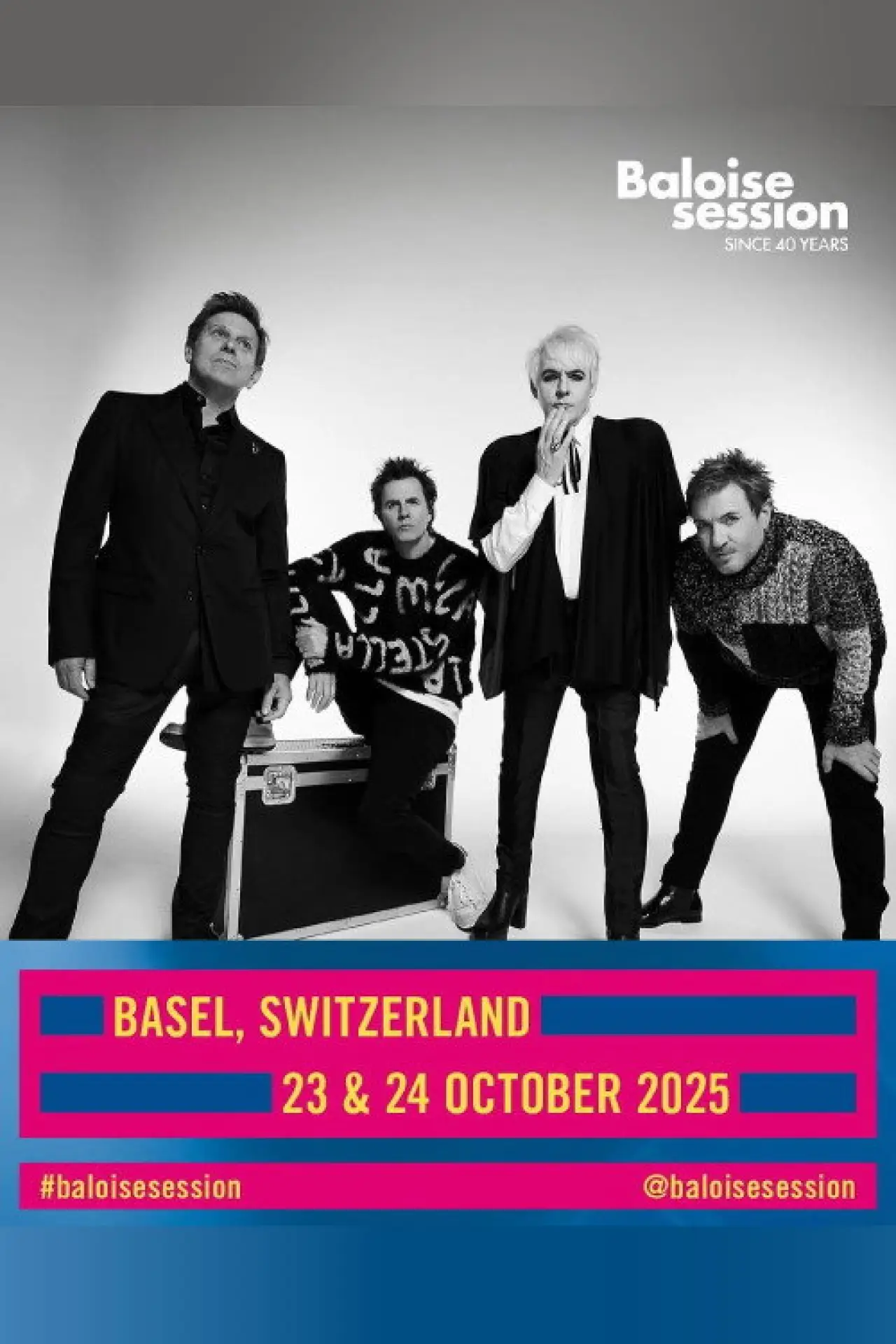Постер до фільму "Duran Duran - Live at Baloise Session 2025"