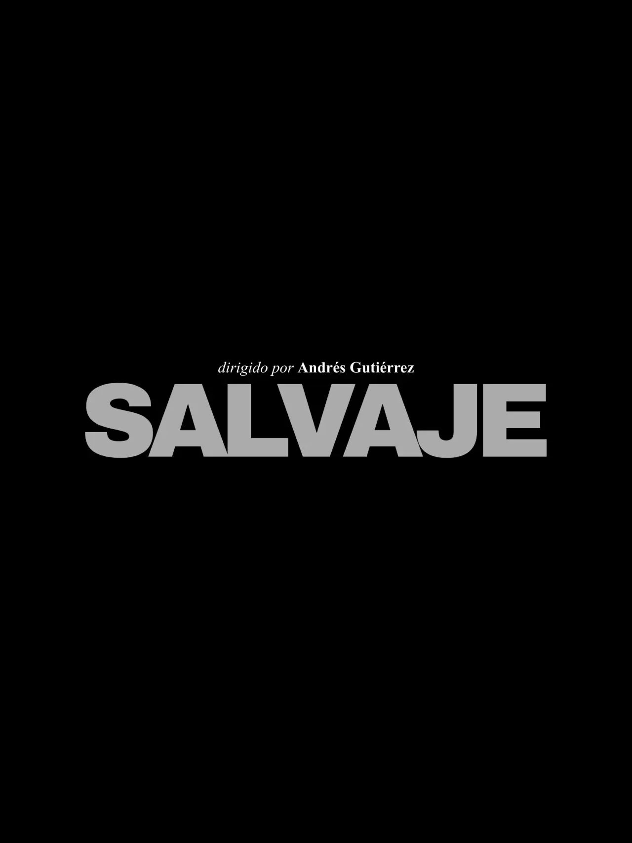 Постер до фільму "Salvaje"