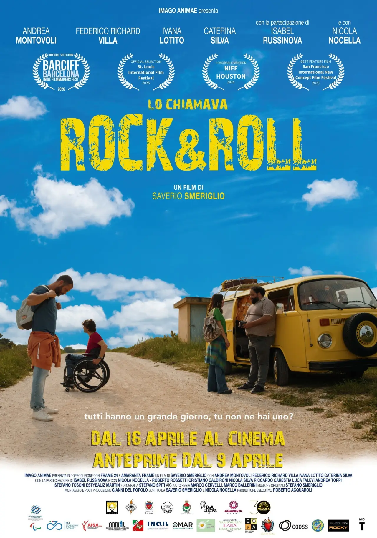 Постер до фільму "Lo chiamava Rock & Roll"