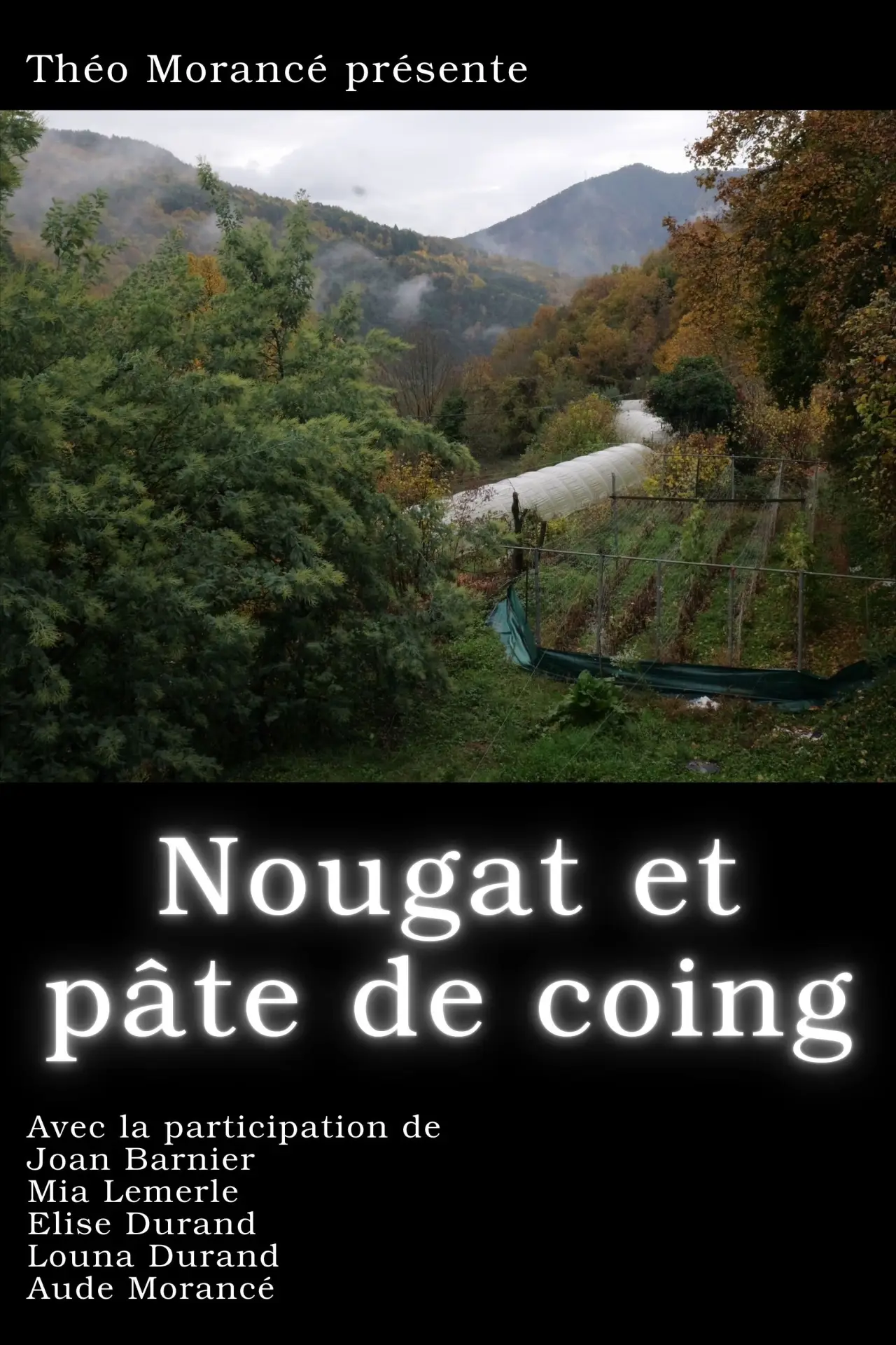 Постер до фільму "Nougat et pâte de coing"