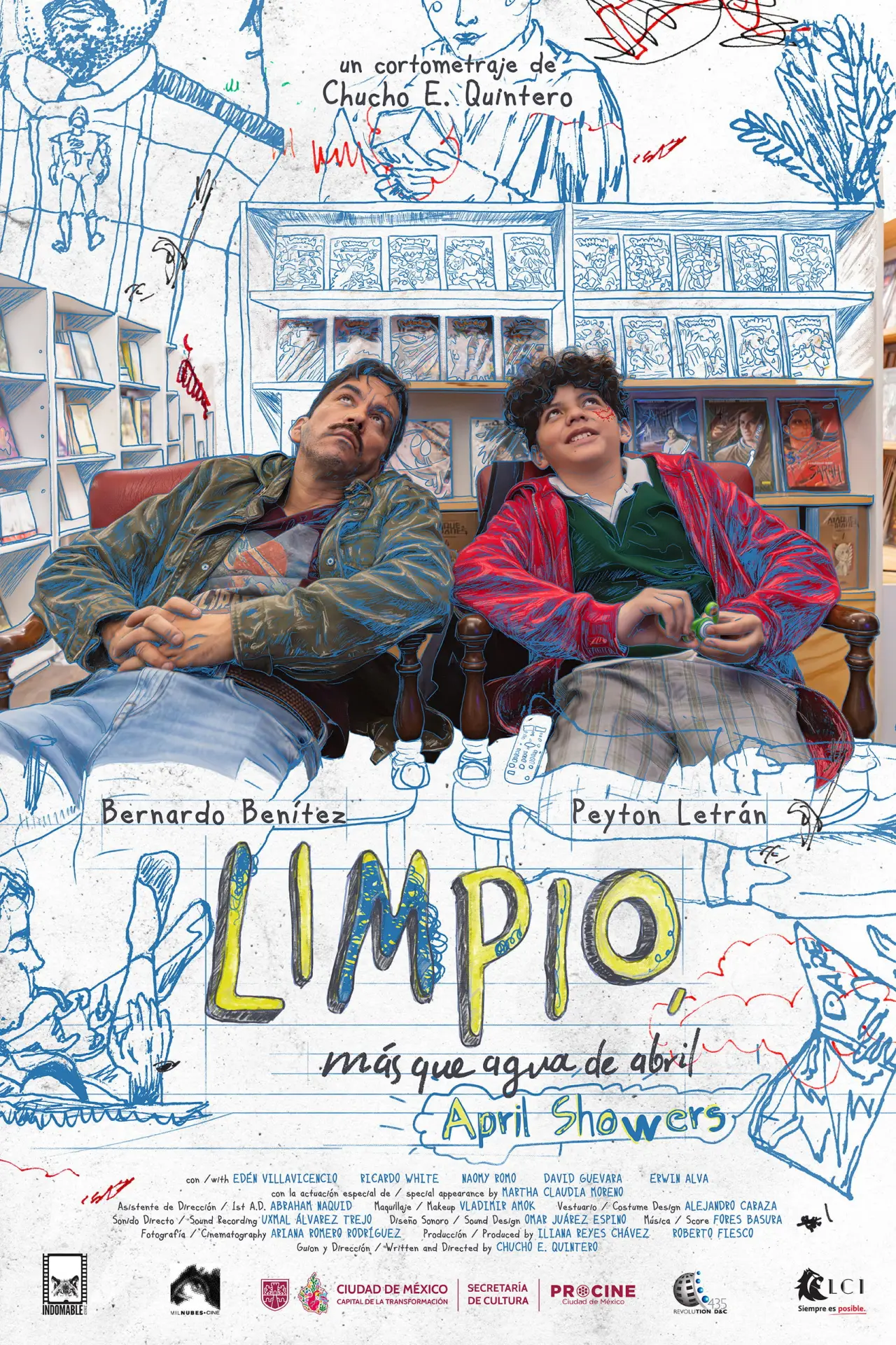 Постер до фільму "Limpio, más que agua de abril"