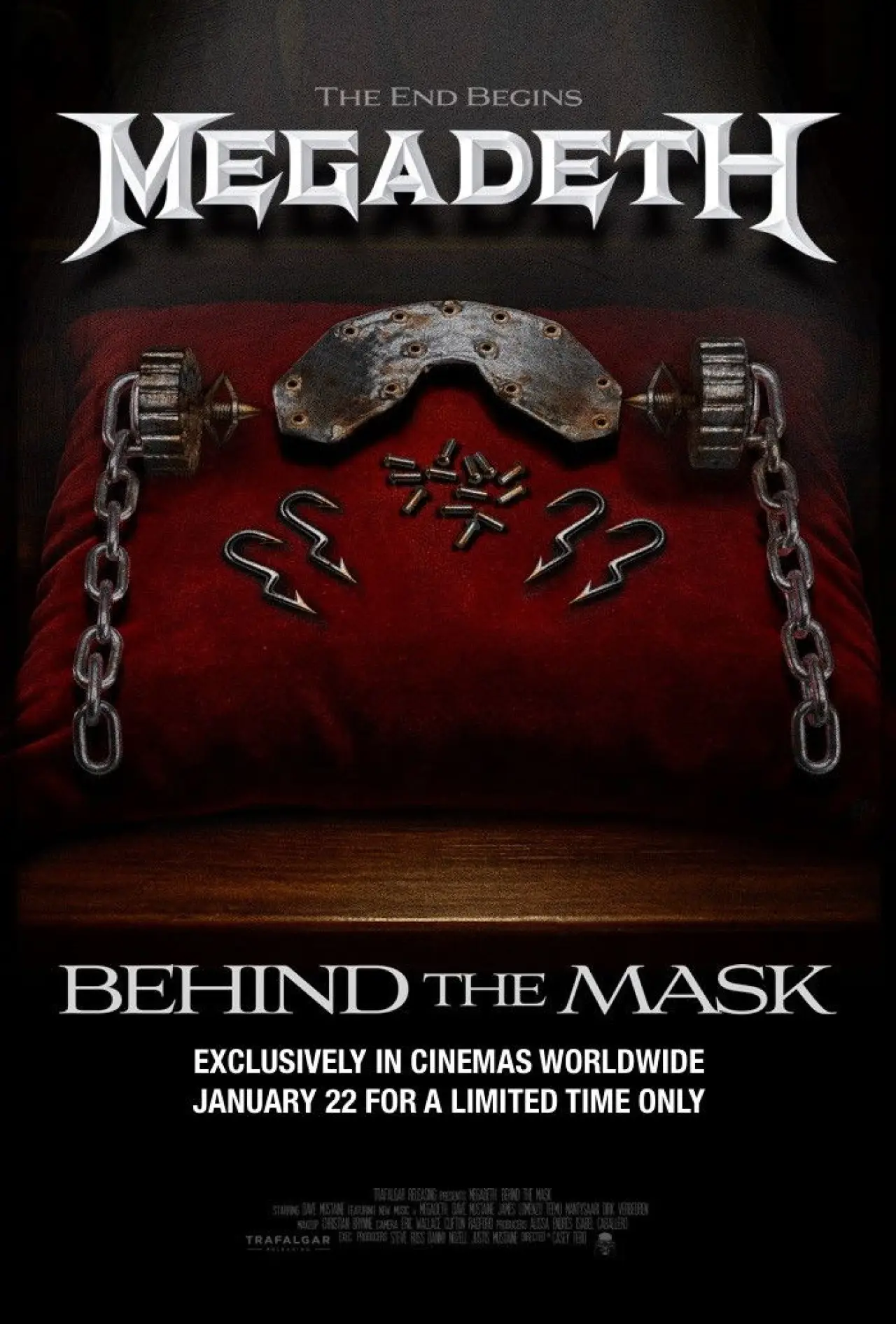 Постер до фільму "Megadeth: Behind the Mask"