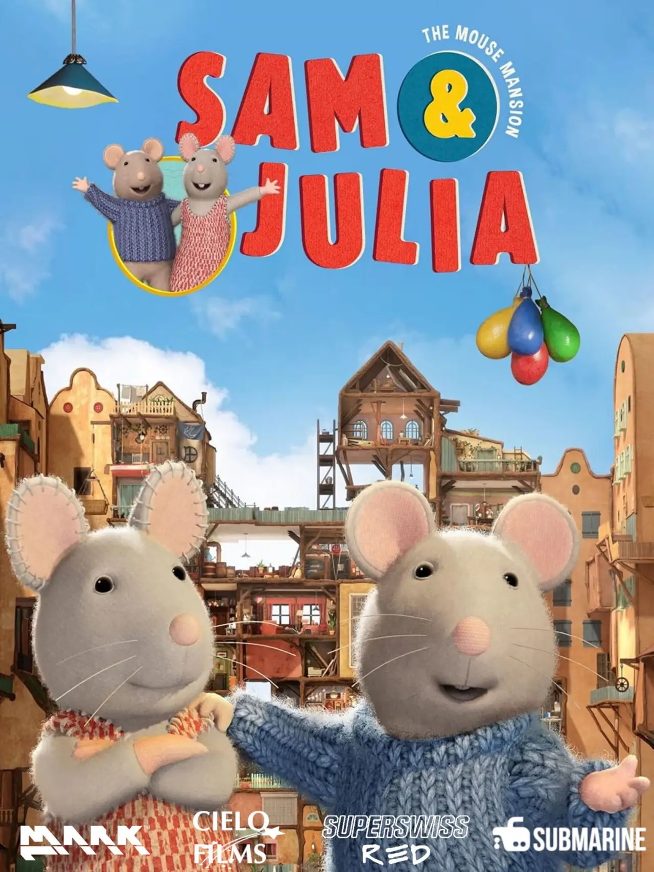 Постер до фільму "Sam & Julia - The Mouse Mansion"