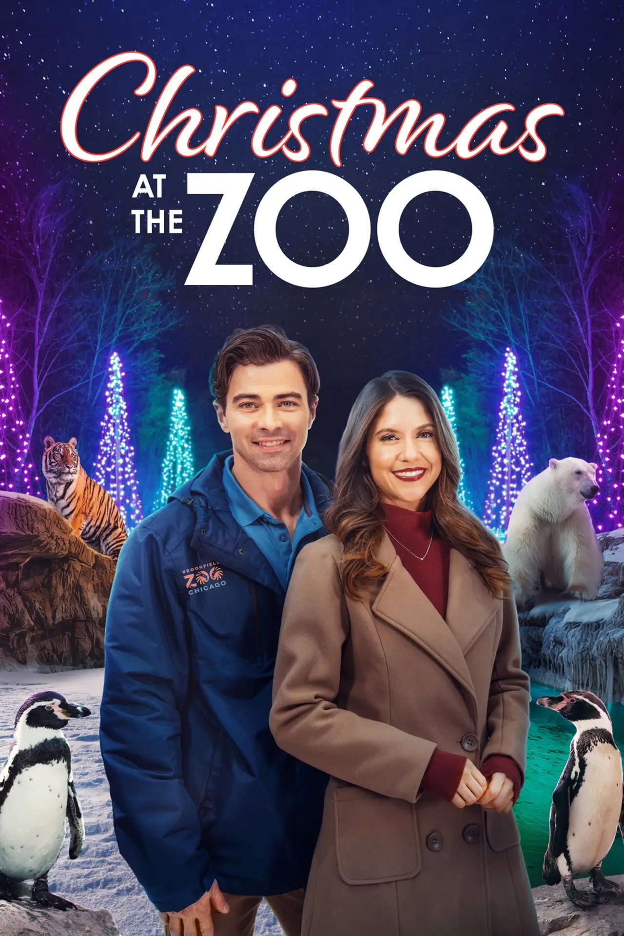 Постер до фільму "Christmas at the Zoo"