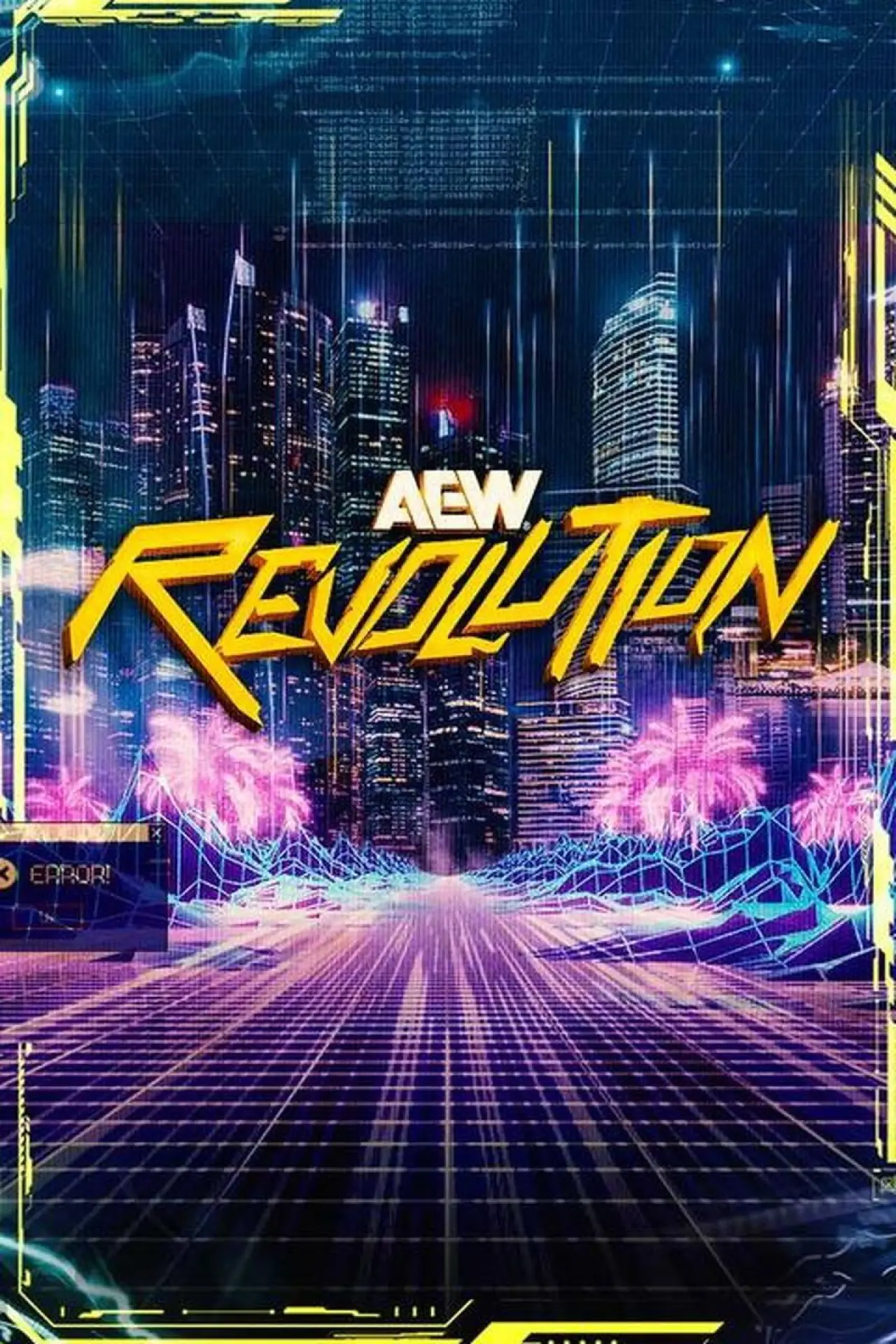 Постер до фільму "AEW Revolution"