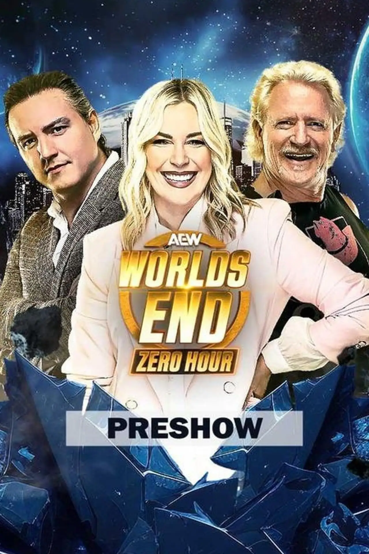 Постер до фільму "AEW Worlds End 2025: Zero Hour"