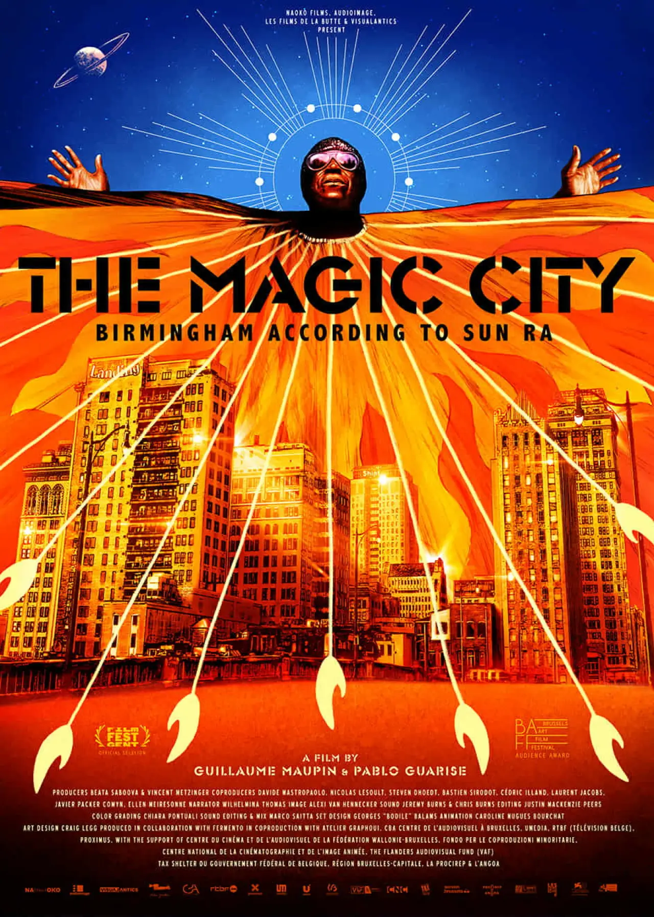 Постер до фільму "The Magic City: Birmingham according to Sun Ra"
