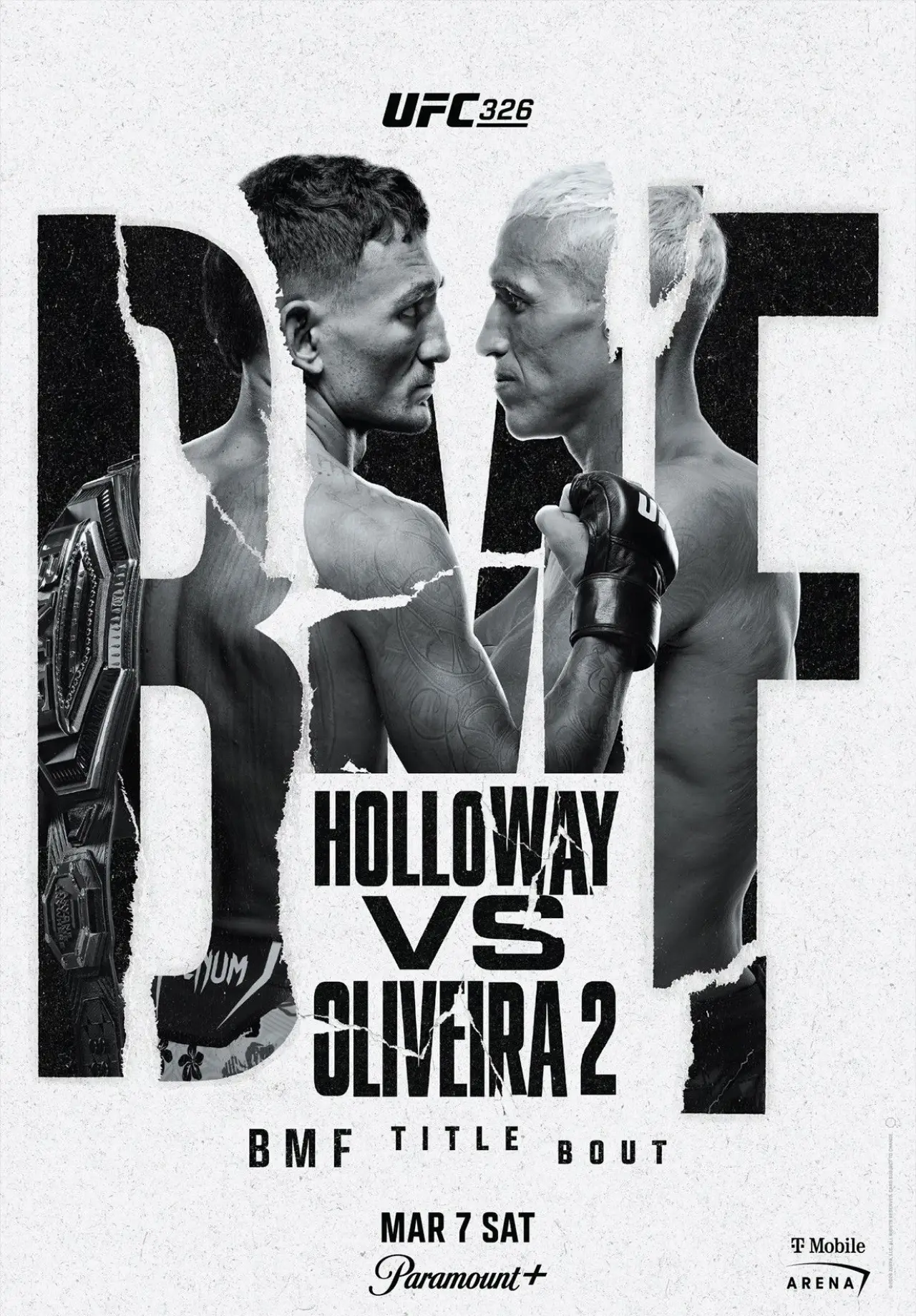 Постер до фільму "UFC 326: Holloway vs. Oliveira 2"