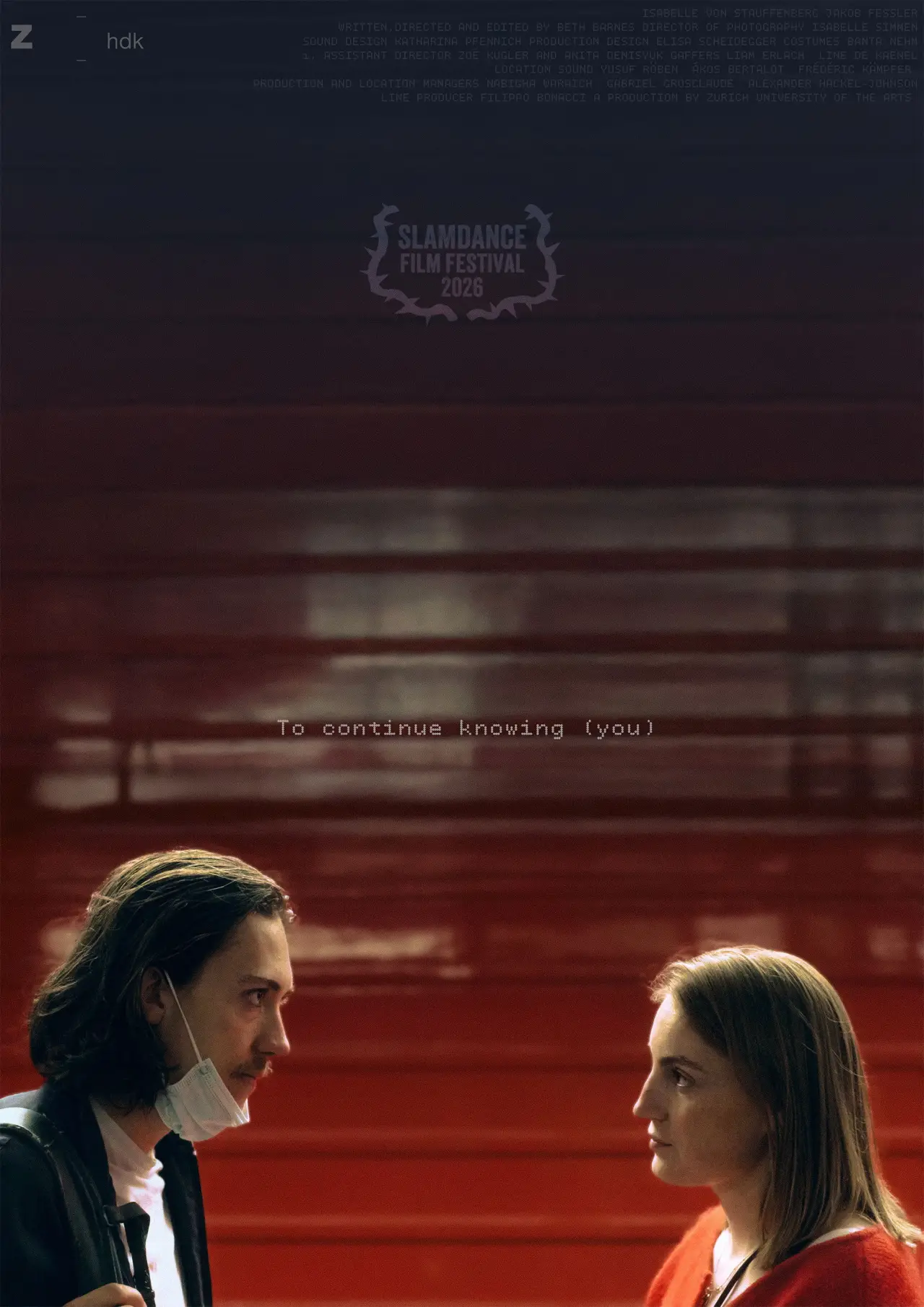 Постер до фільму "To continue knowing (you)"
