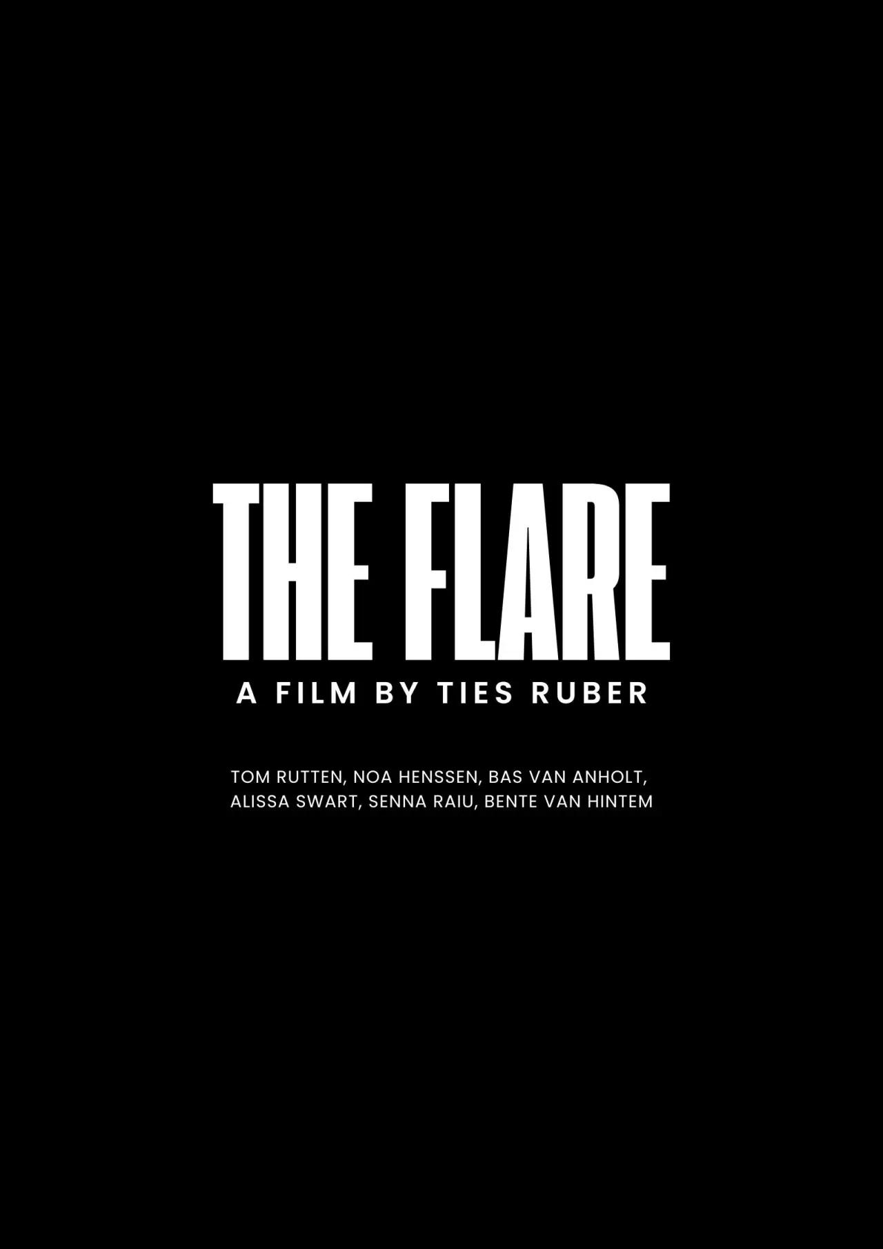 Постер до фільму "The Flare"