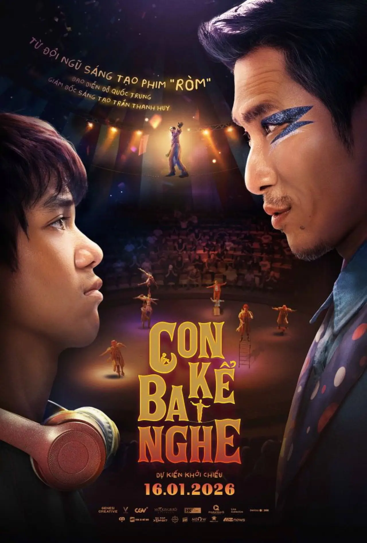 Постер до фільму "Con Kể Ba Nghe"