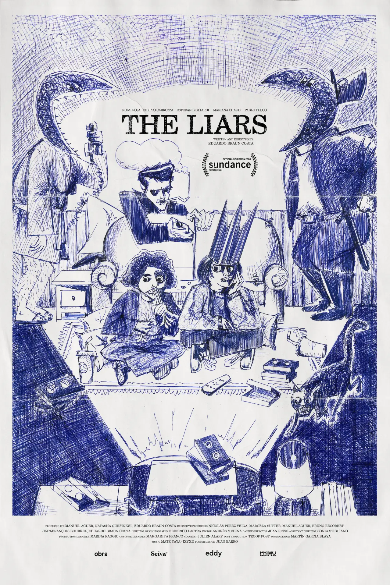 Постер до фільму "Los Mentirosos"