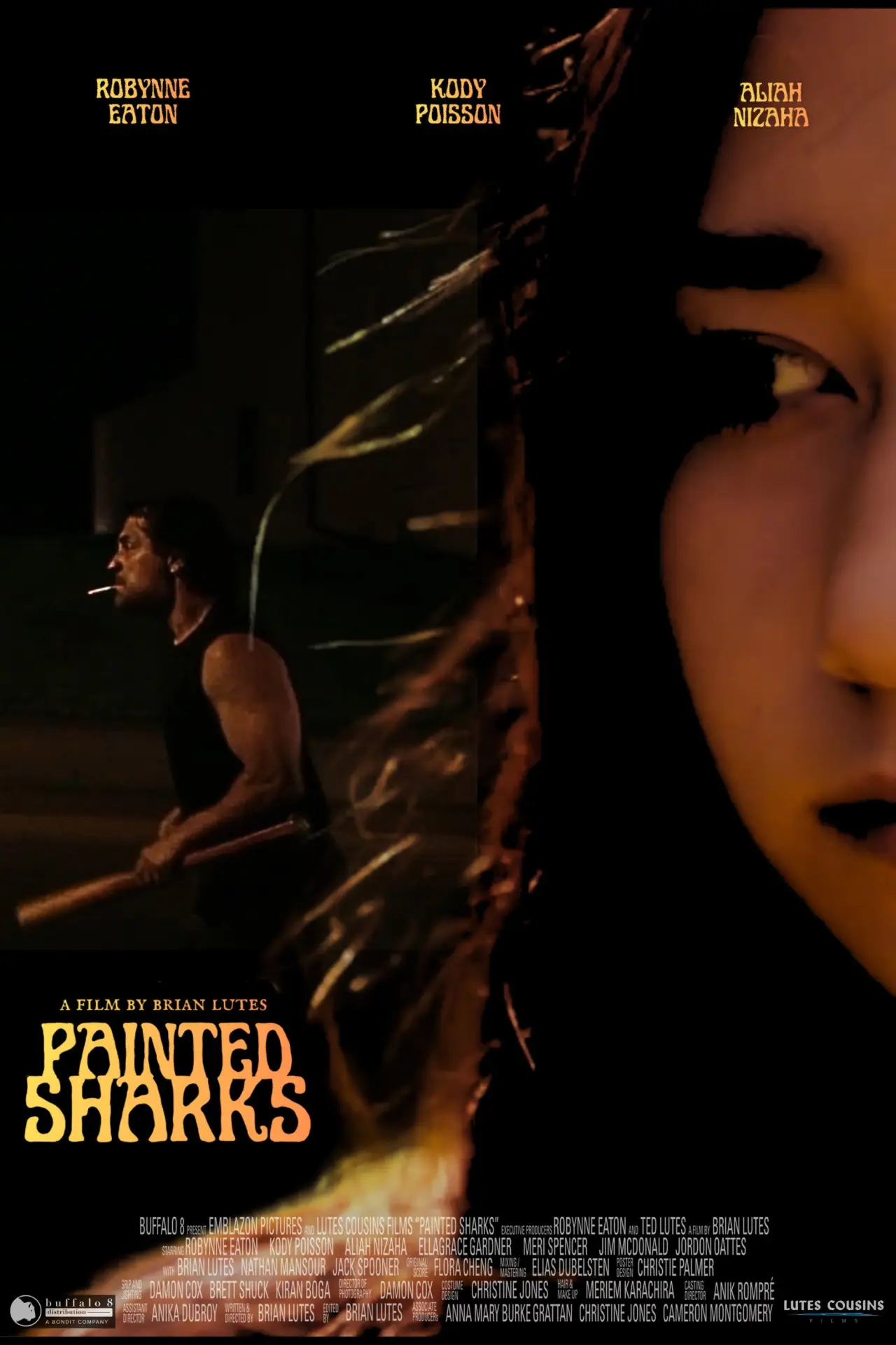 Постер до фільму "Painted Sharks"