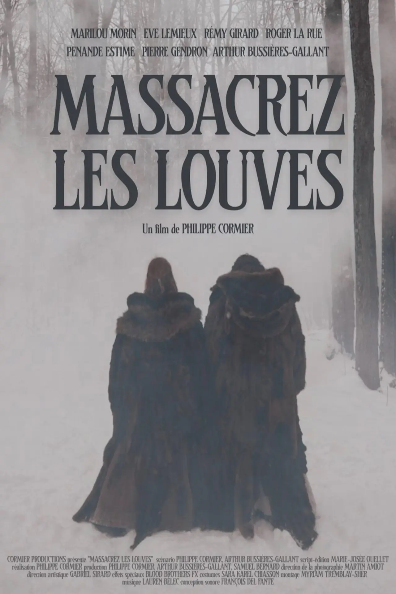 Постер до фільму "Massacrez les louves"