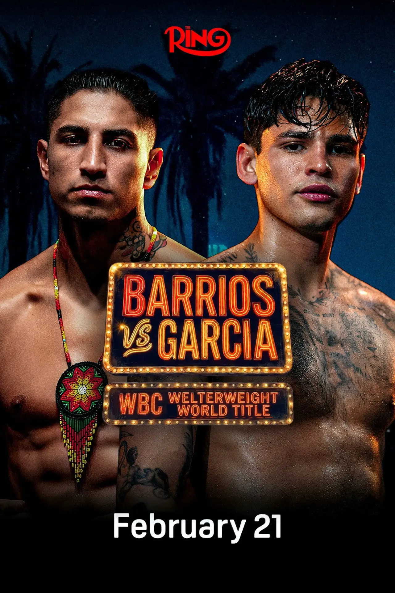 Постер до фільму "Mario Barrios vs. Ryan Garcia"