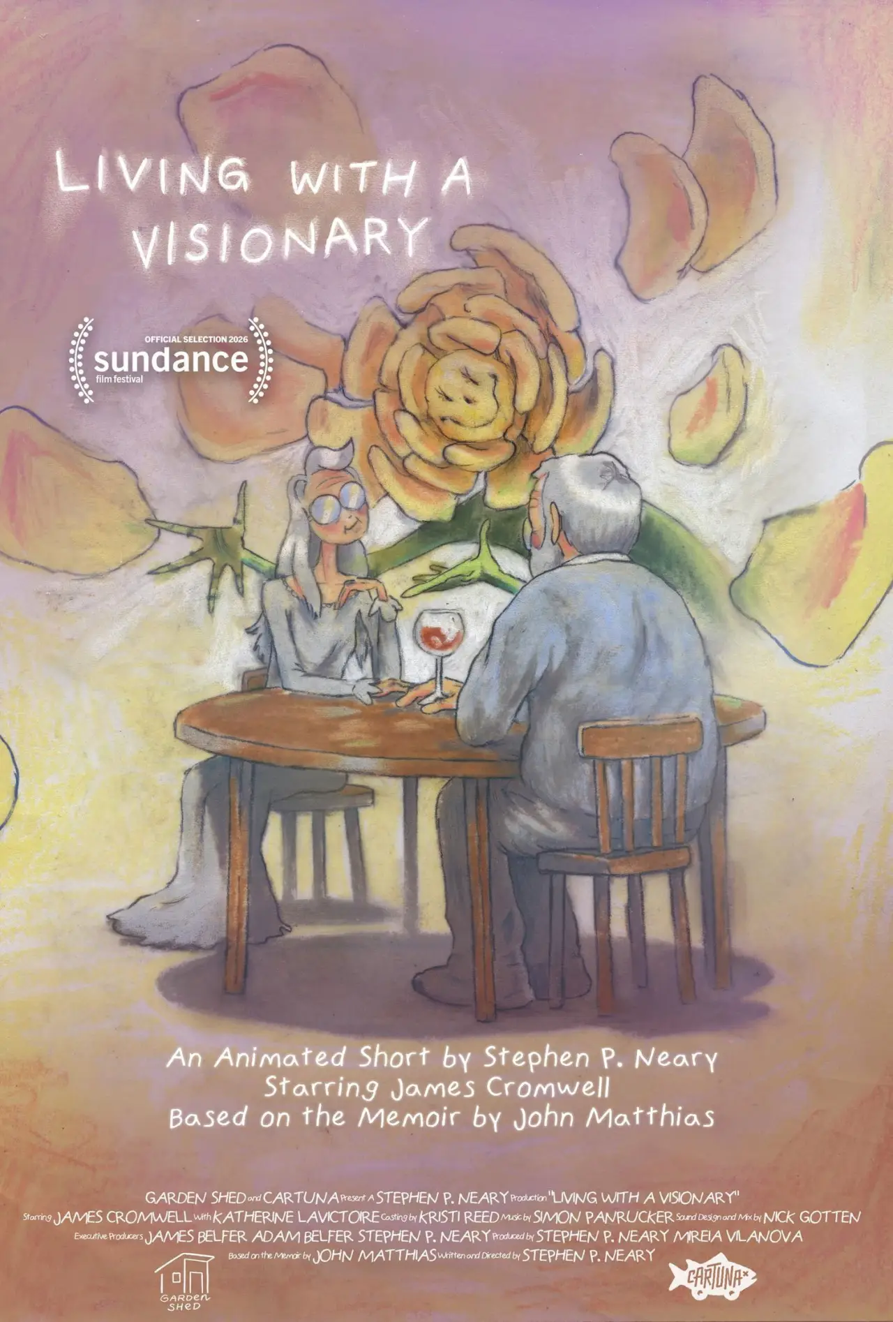 Постер до фільму "Living With A Visionary"