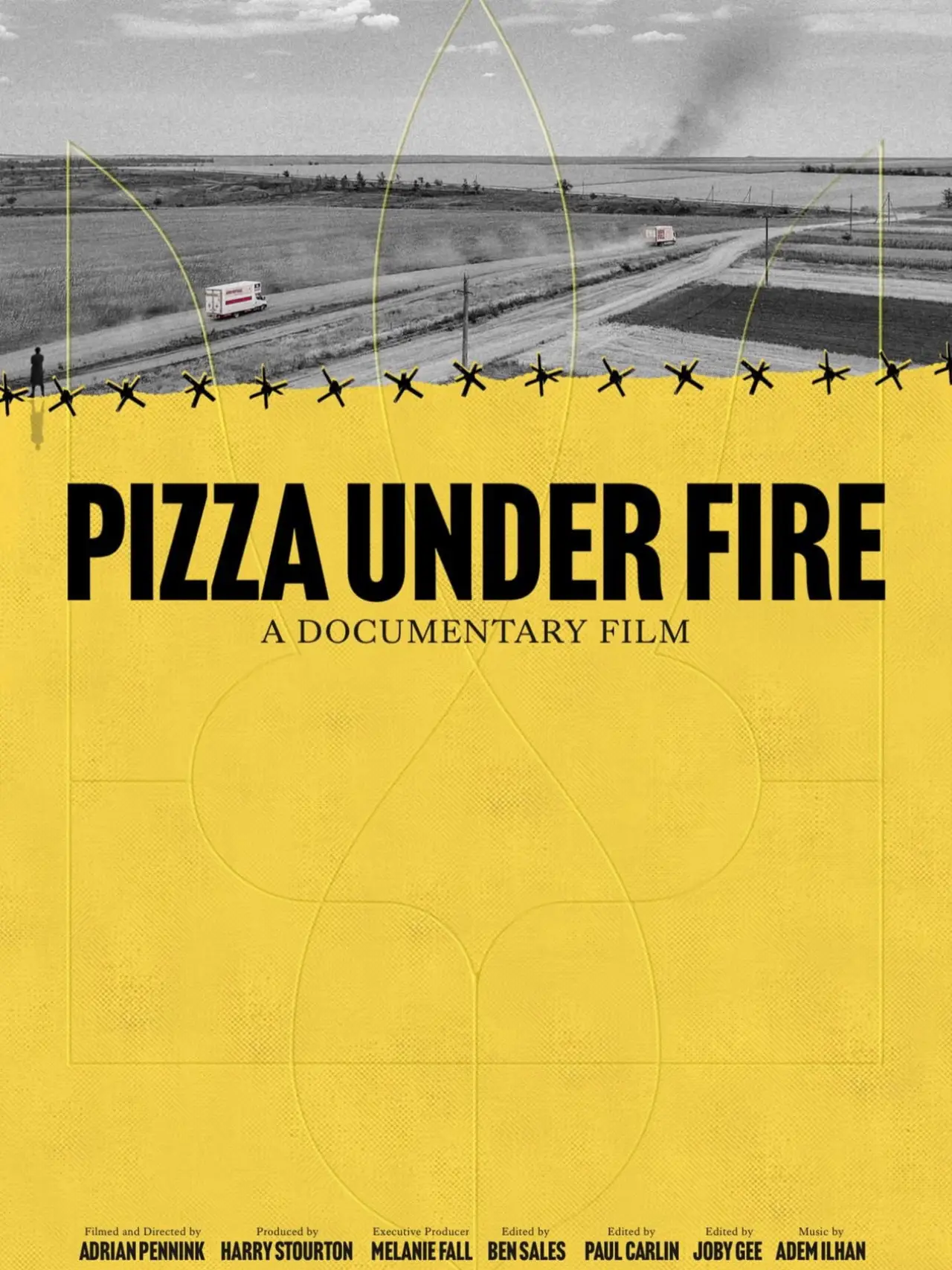 Постер до фільму "Pizza Under Fire"