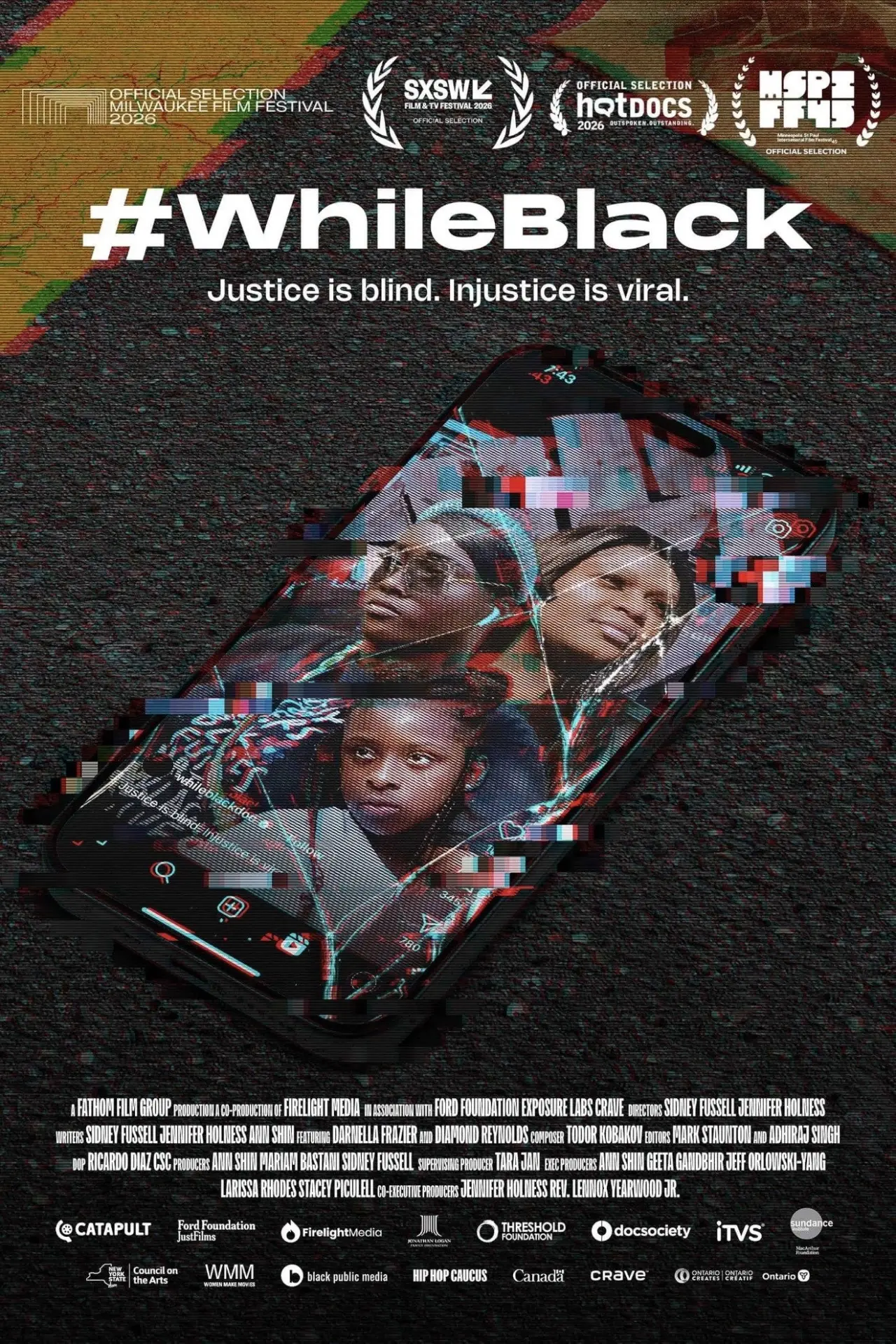 Постер до фільму "#WhileBlack"