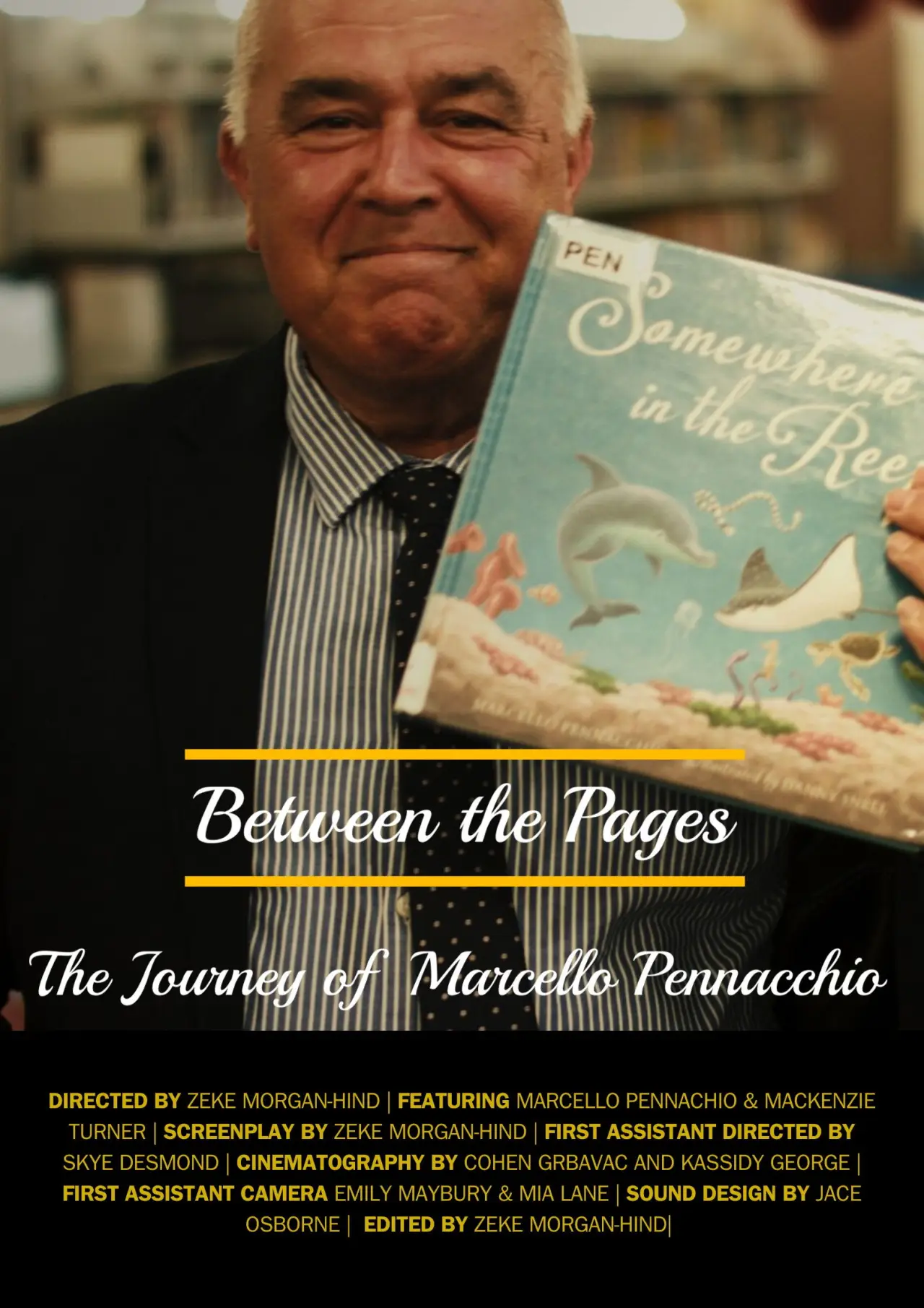 Постер до фільму "Between Pages: The Story of Marcello Pennacchio"