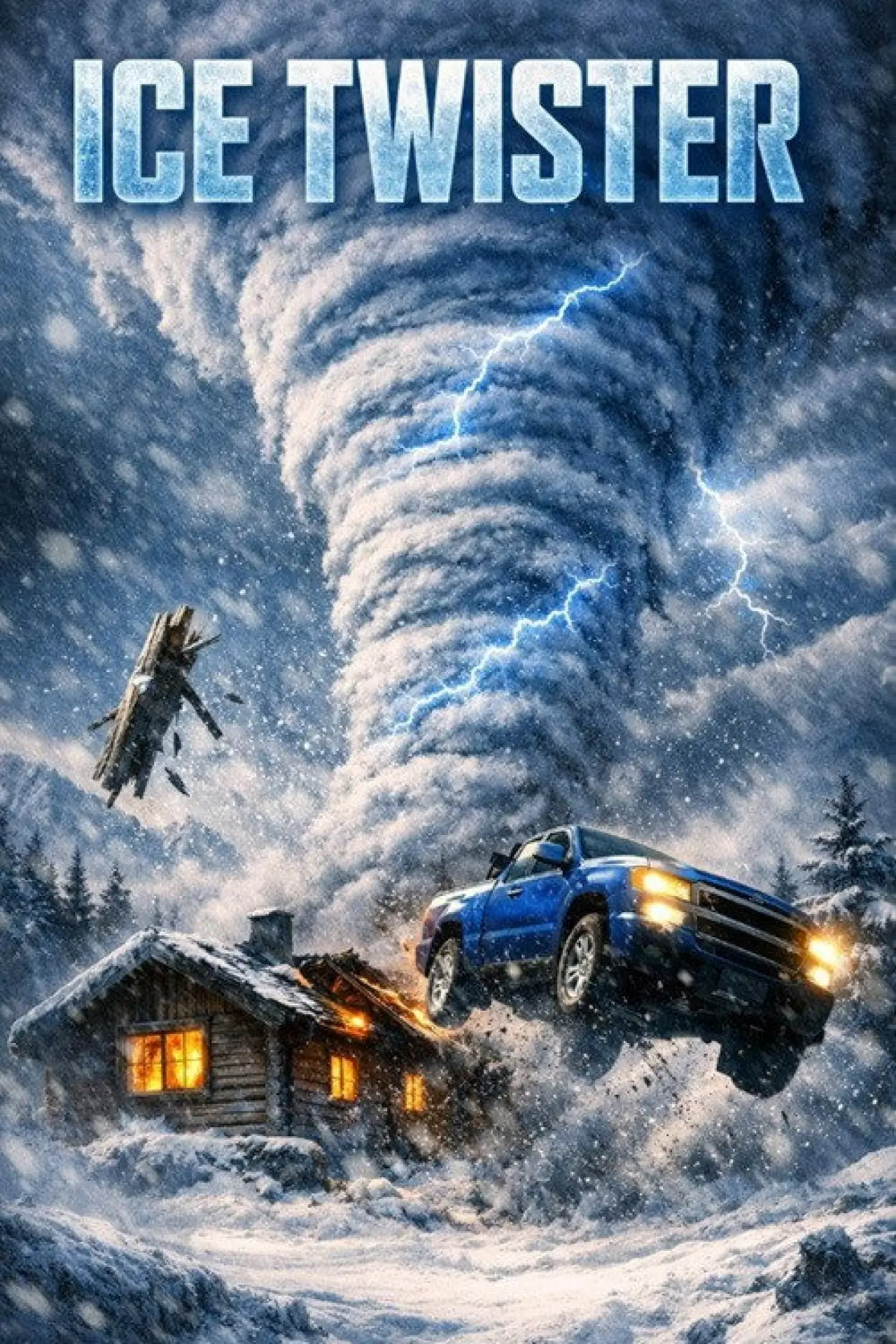 Постер до фільму "Ice Twister"