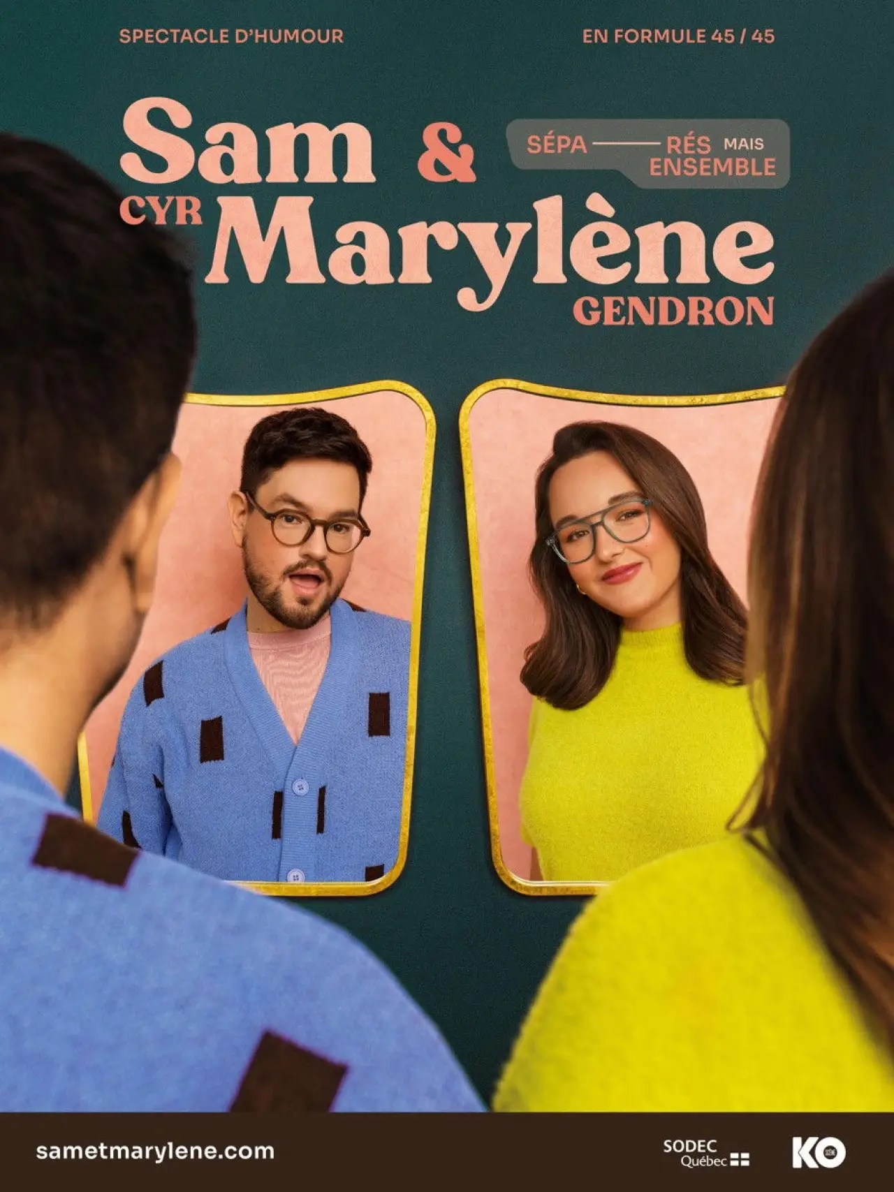 Постер до фільму "Sam Cyr et Marylène Gendron : Séparés mais ensemble"