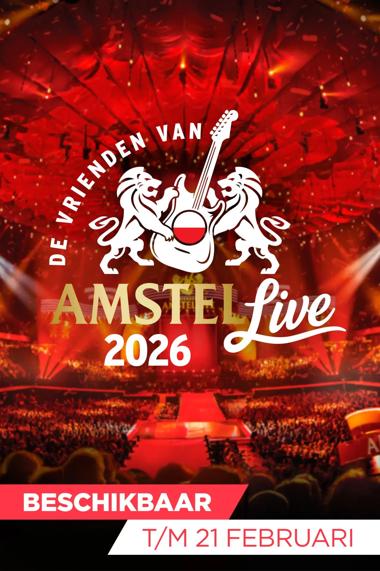 Постер до фільму "De Vrienden van Amstel LIVE 2026"