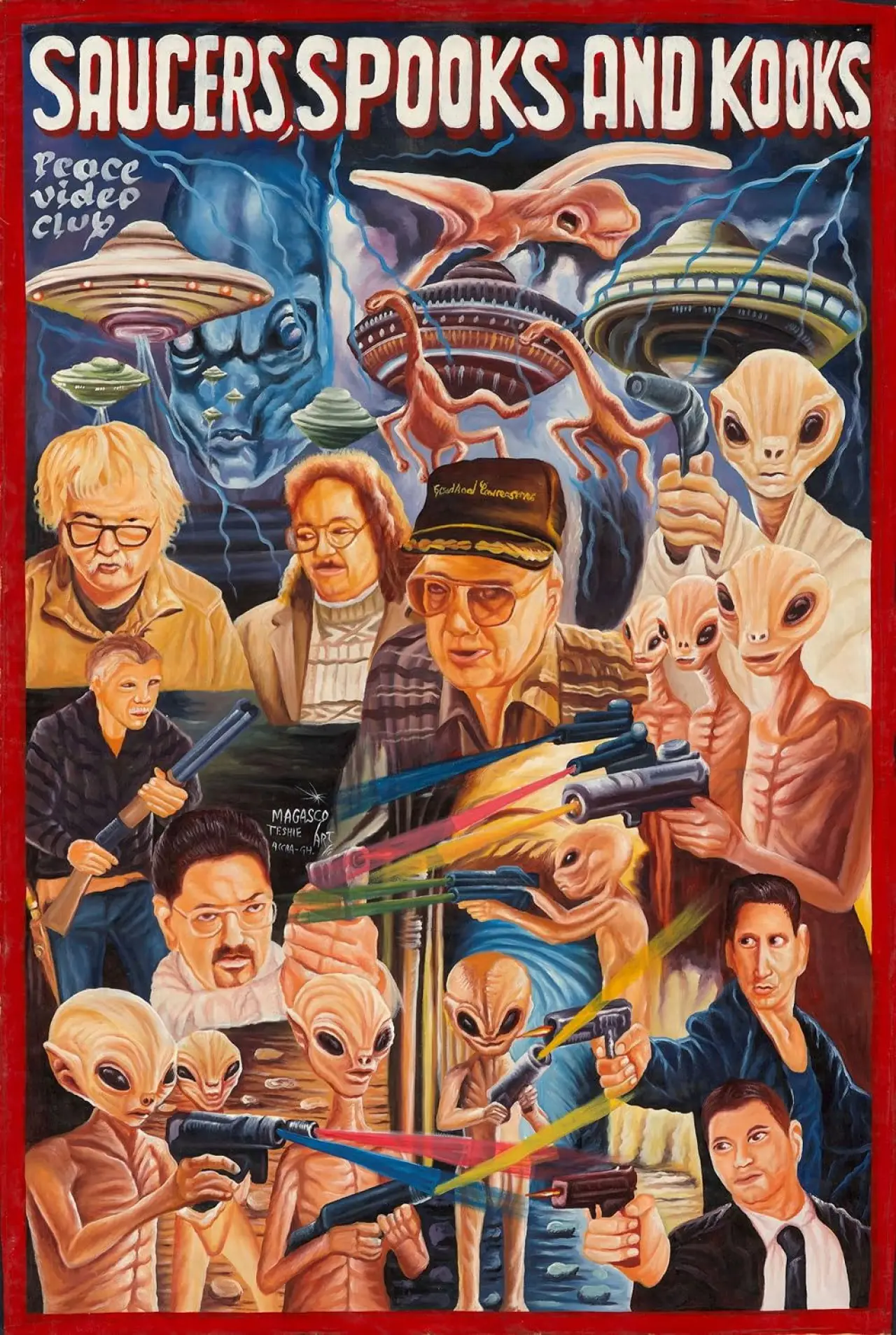 Постер до фільму "Saucers, Spooks and Kooks"