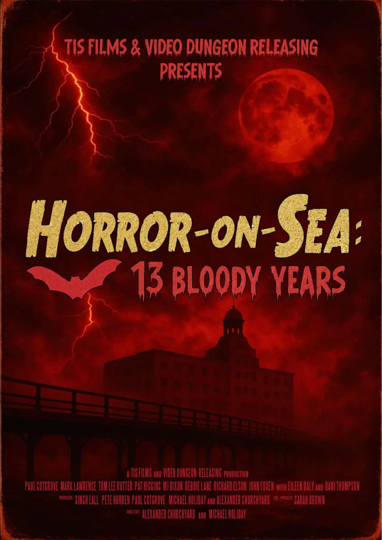 Постер до фільму "Horror-on-Sea: 13 Bloody Years"