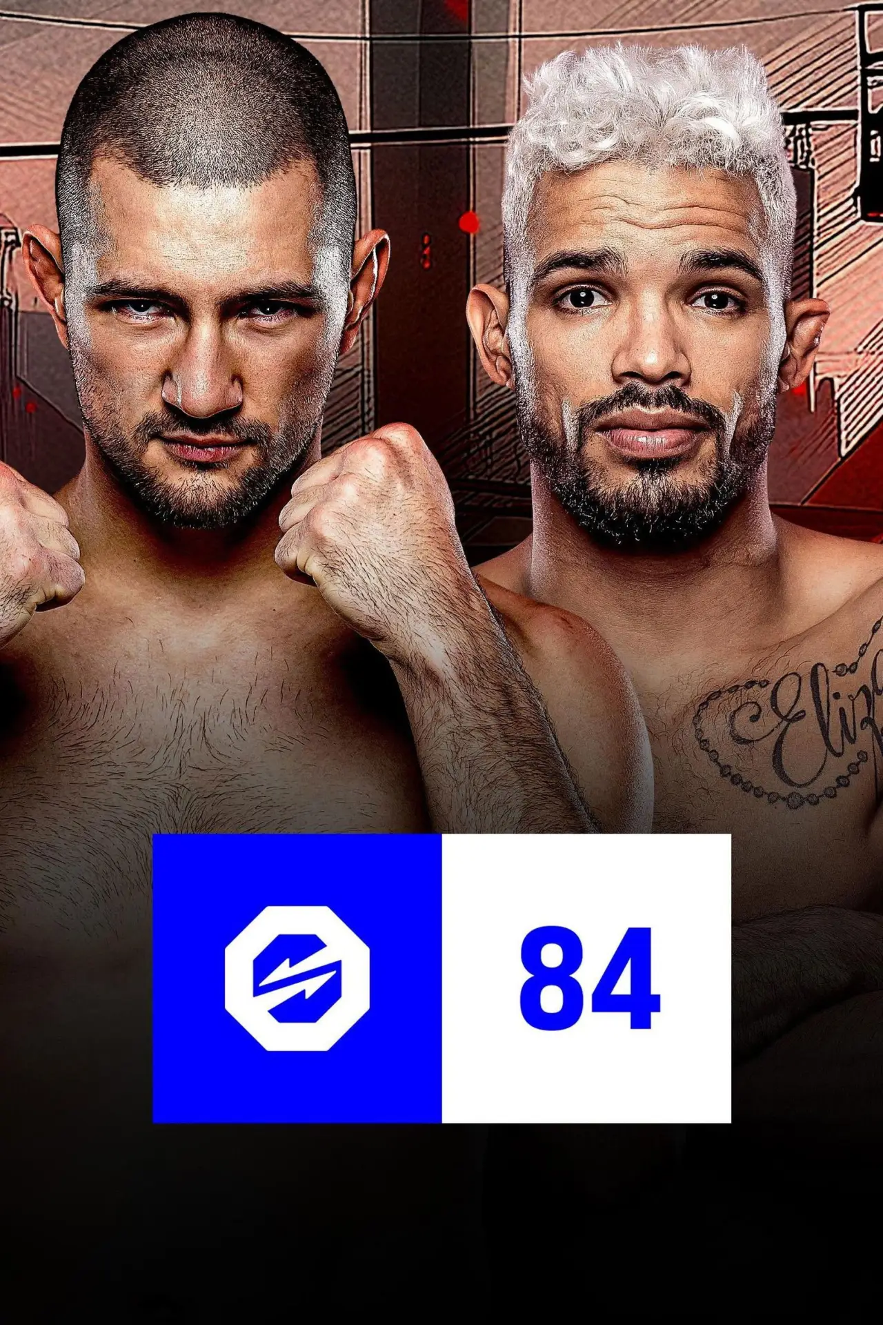 Постер до фільму "OKTAGON 84: Paradeiser vs. Brito"
