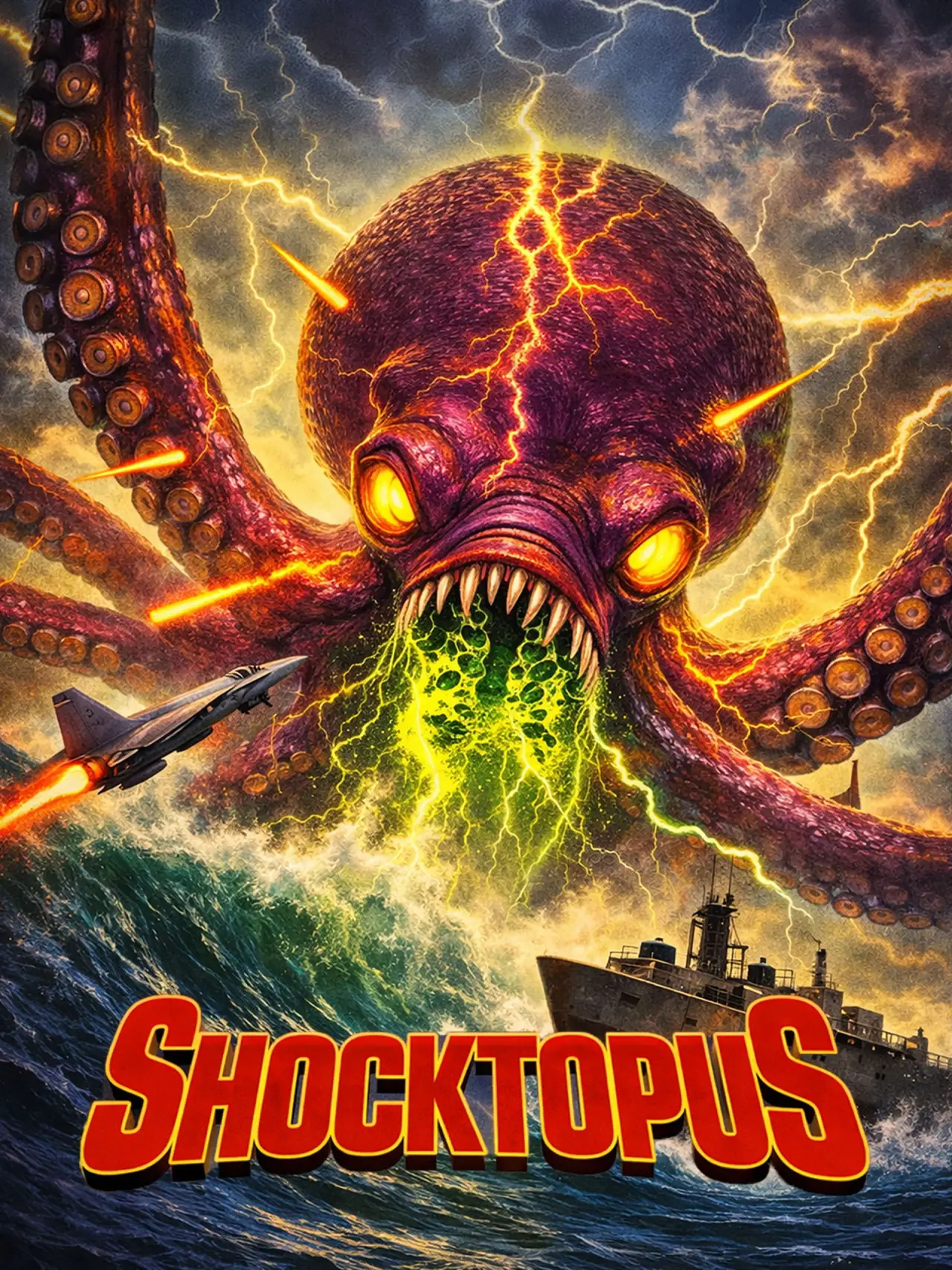 Постер до фільму "Shocktopus"