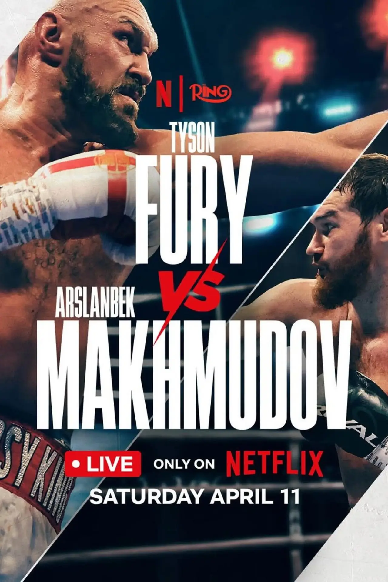 Постер до фільму "Tyson Fury vs. Arslanbek Makhmudov"