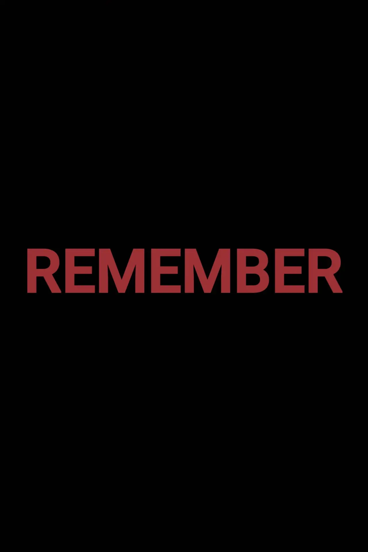 Постер до фільму "Remember"