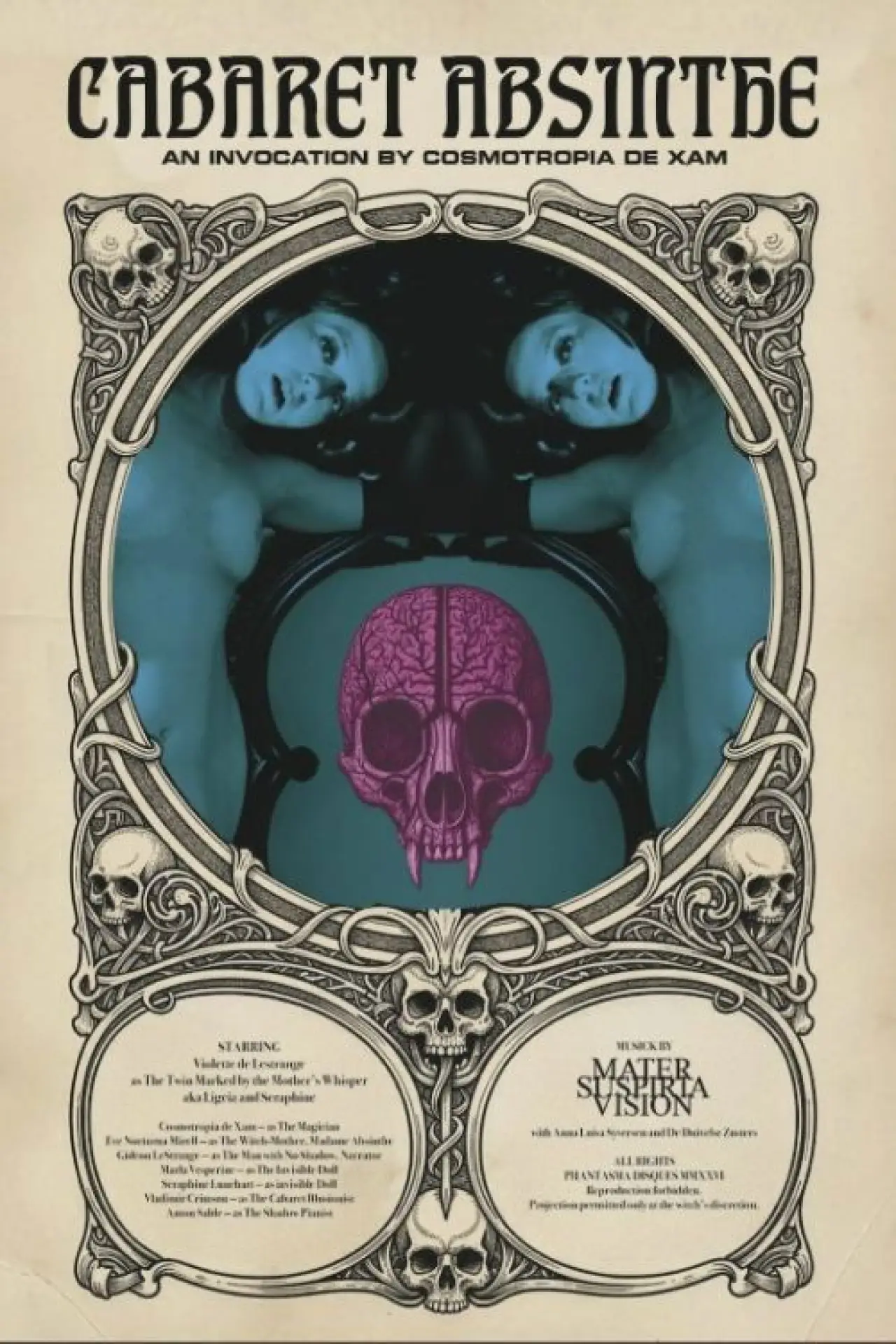 Постер до фільму "Cabaret Absinthe"