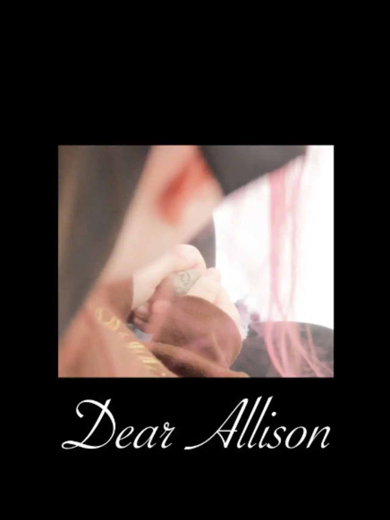 Постер до фільму "Dear Allison"