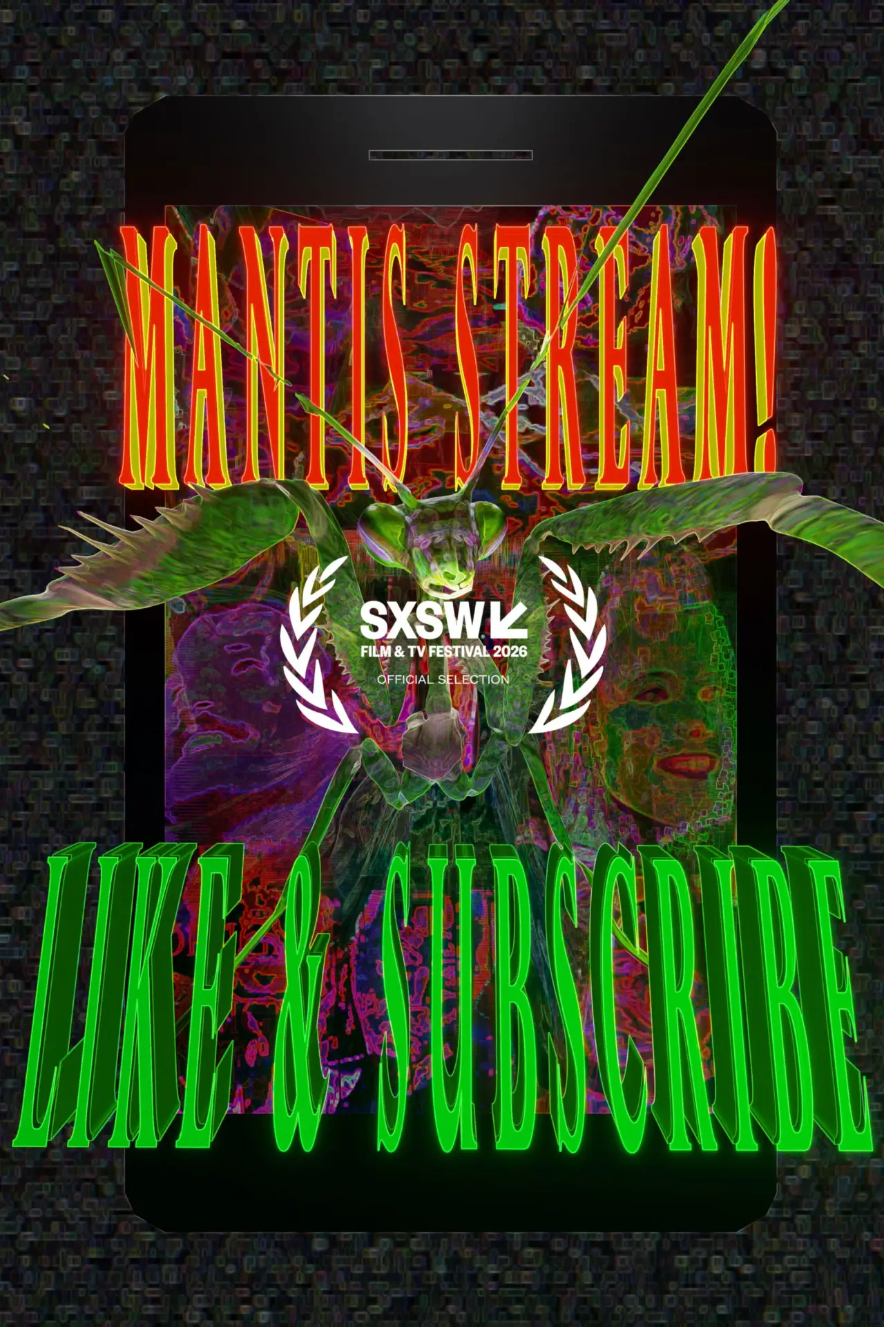 Постер до фільму "Mantis Stream! Like & Subscribe"