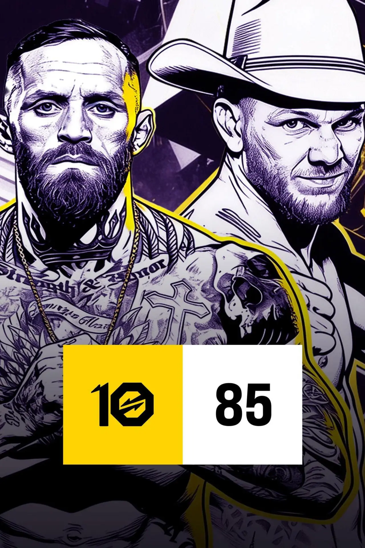 Постер до фільму "OKTAGON 85: Severino vs. Kakhorov"