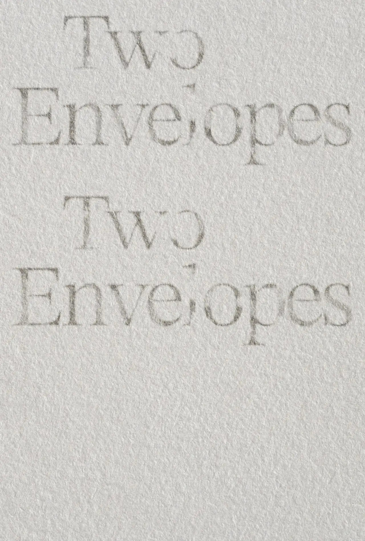 Постер до фільму "Two Envelopes"