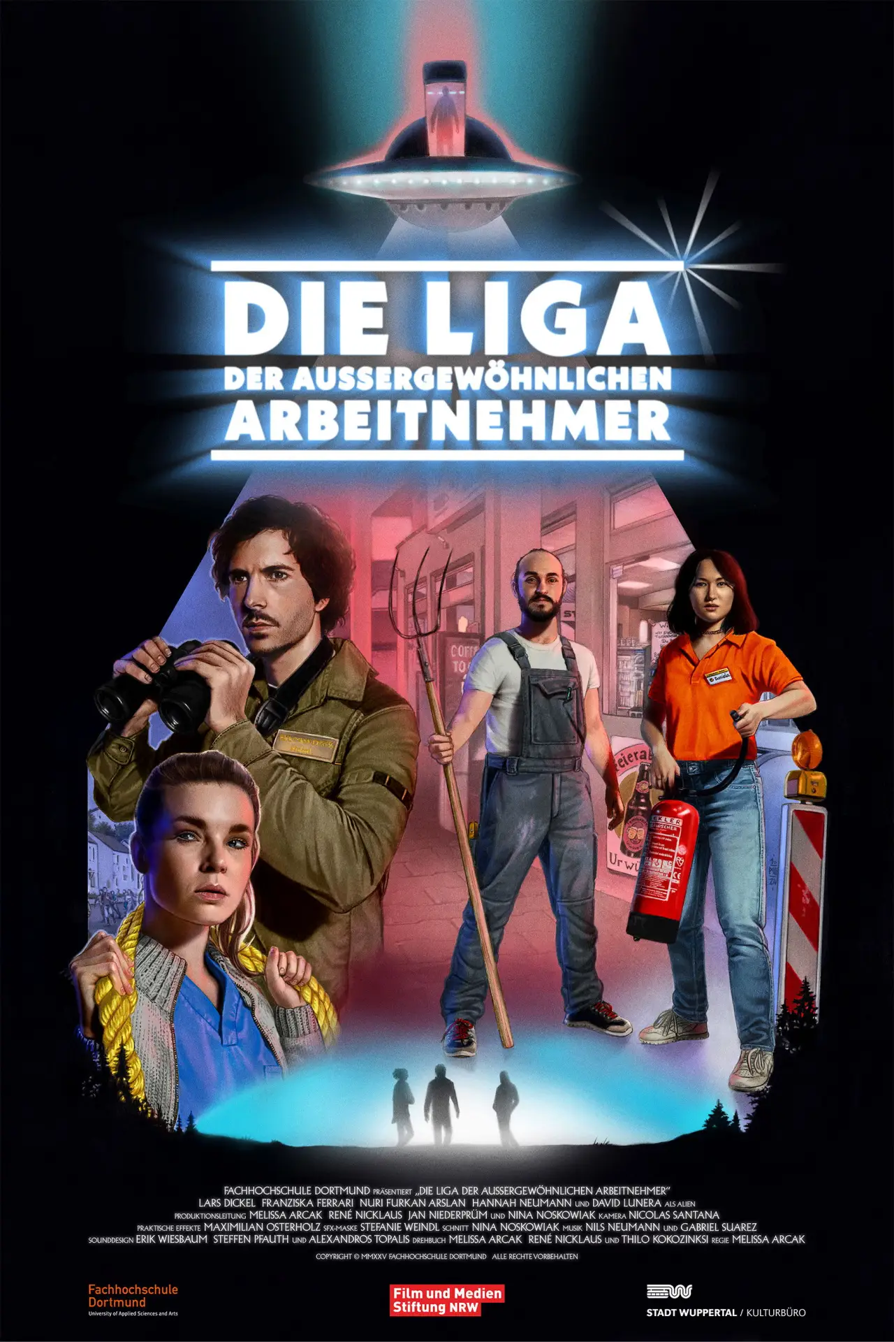 Постер до фільму "Die Liga der außergewöhnlichen Arbeitnehmer"