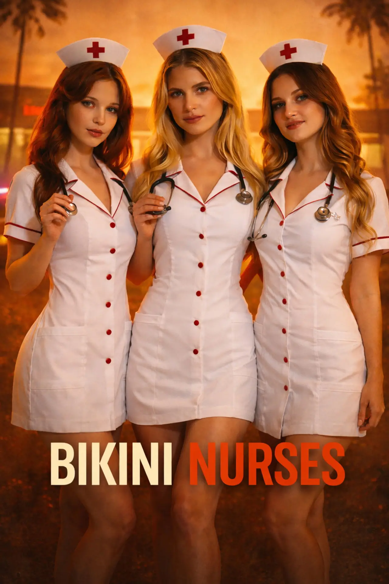 Постер до фільму "Bikini Nurses"