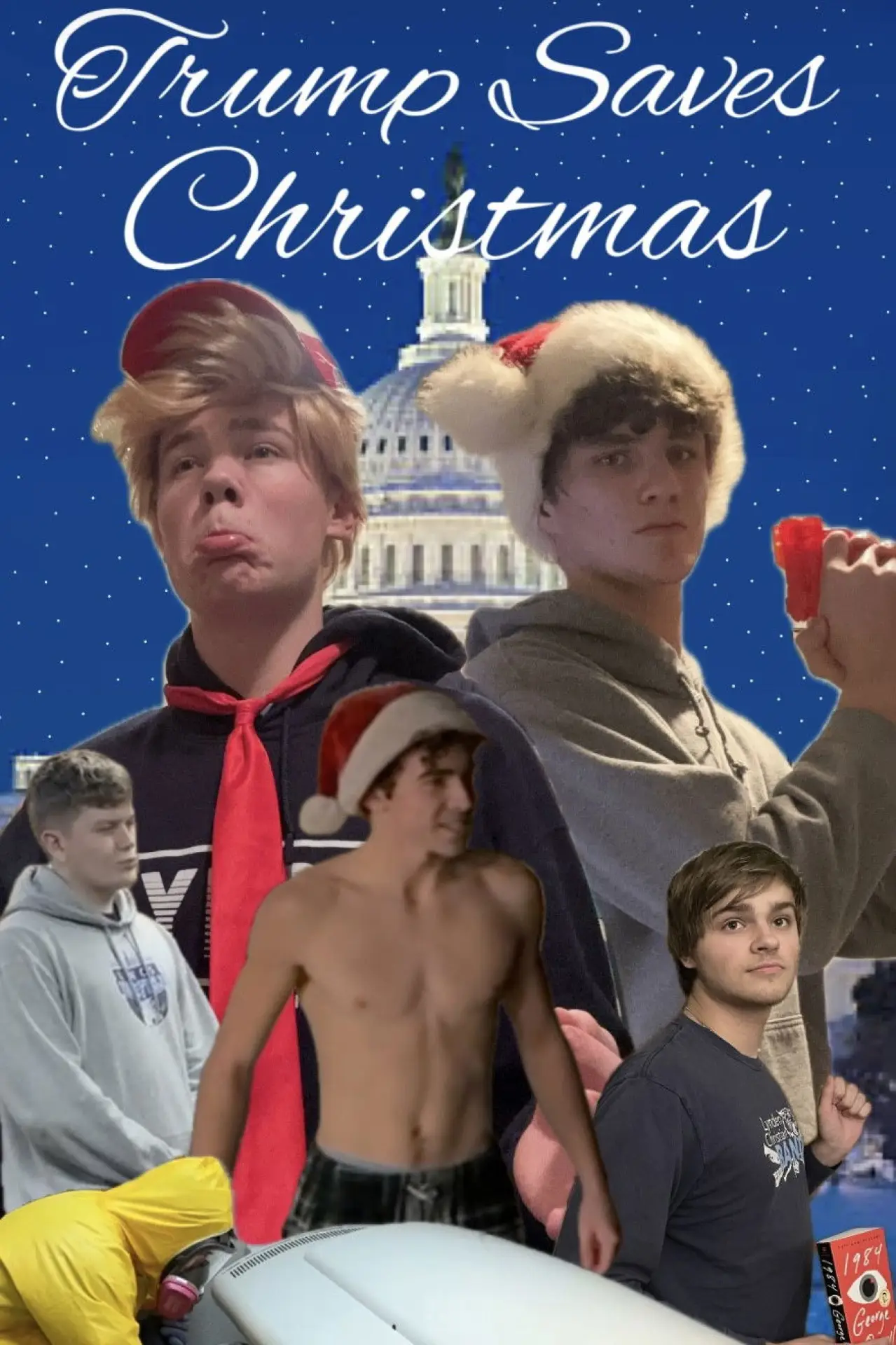 Постер до фільму "Trump Saves Christmas"