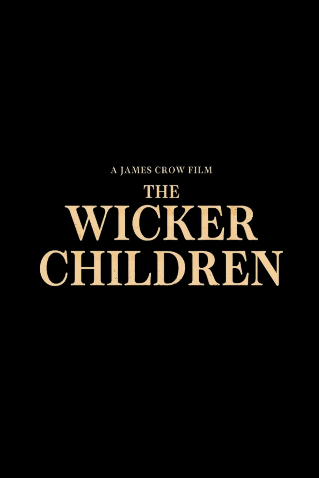 Постер до фільму "The Wicker Children"