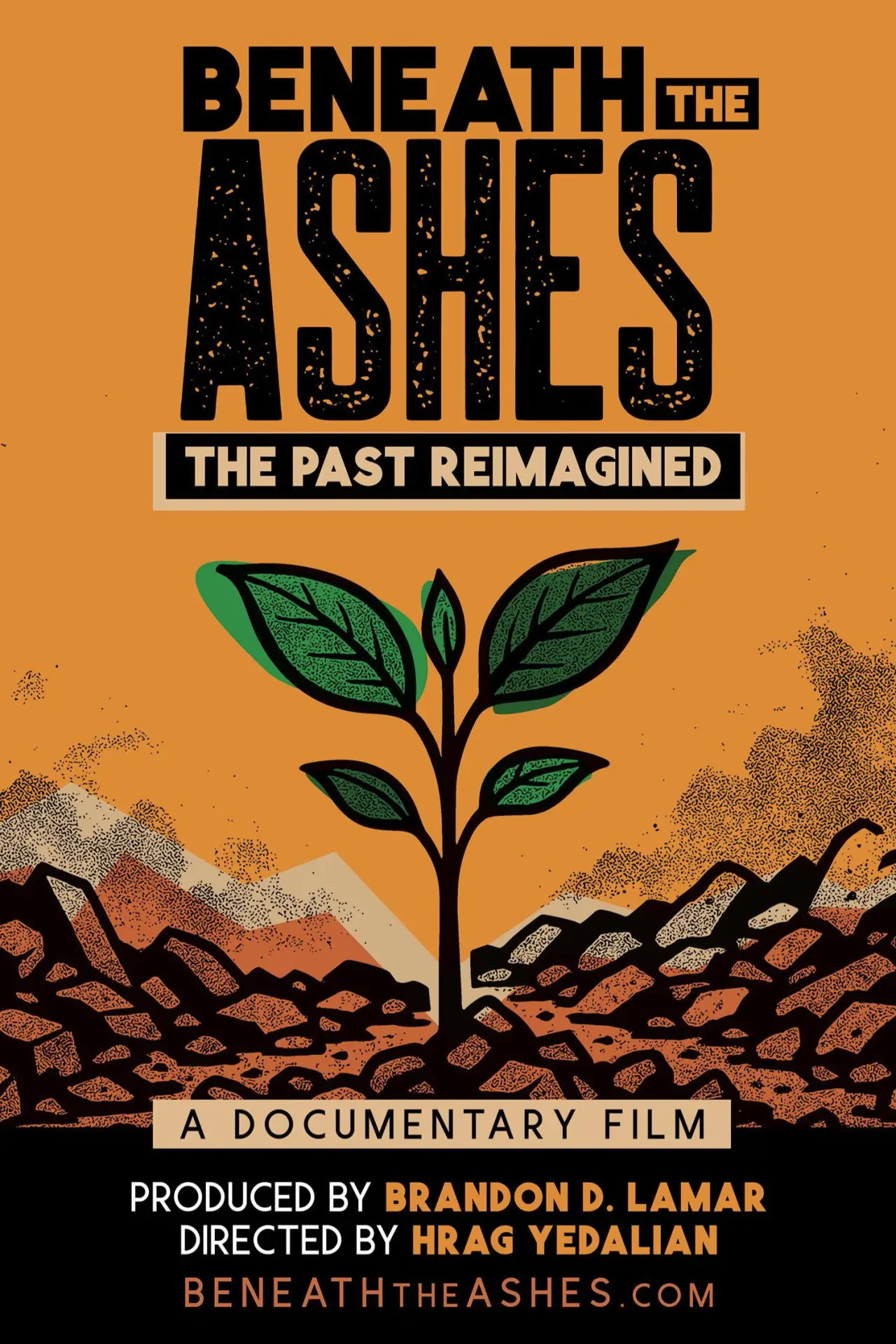 Постер до фільму "Beneath the Ashes: The Past Reimagined"
