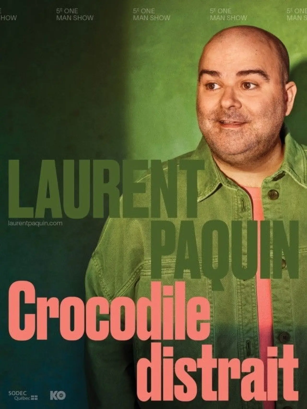 Постер до фільму "Laurent Paquin - Crocodile Distrait"