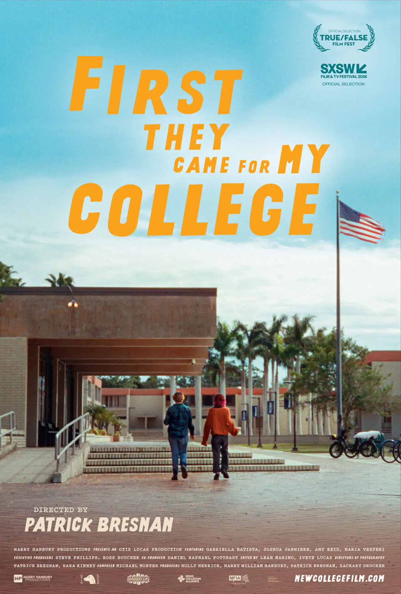Постер до фільму "First They Came for My College"