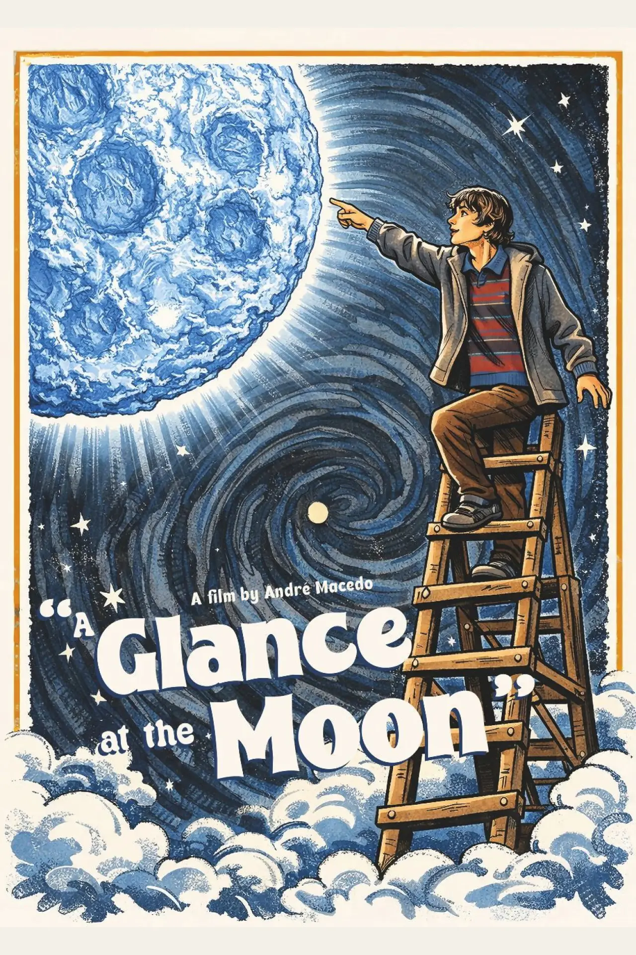 Постер до фільму "A Glance at the Moon"