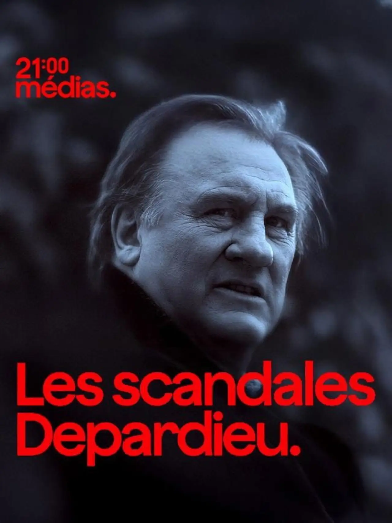 Постер до фільму "21h Médias : Les scandales Depardieu"