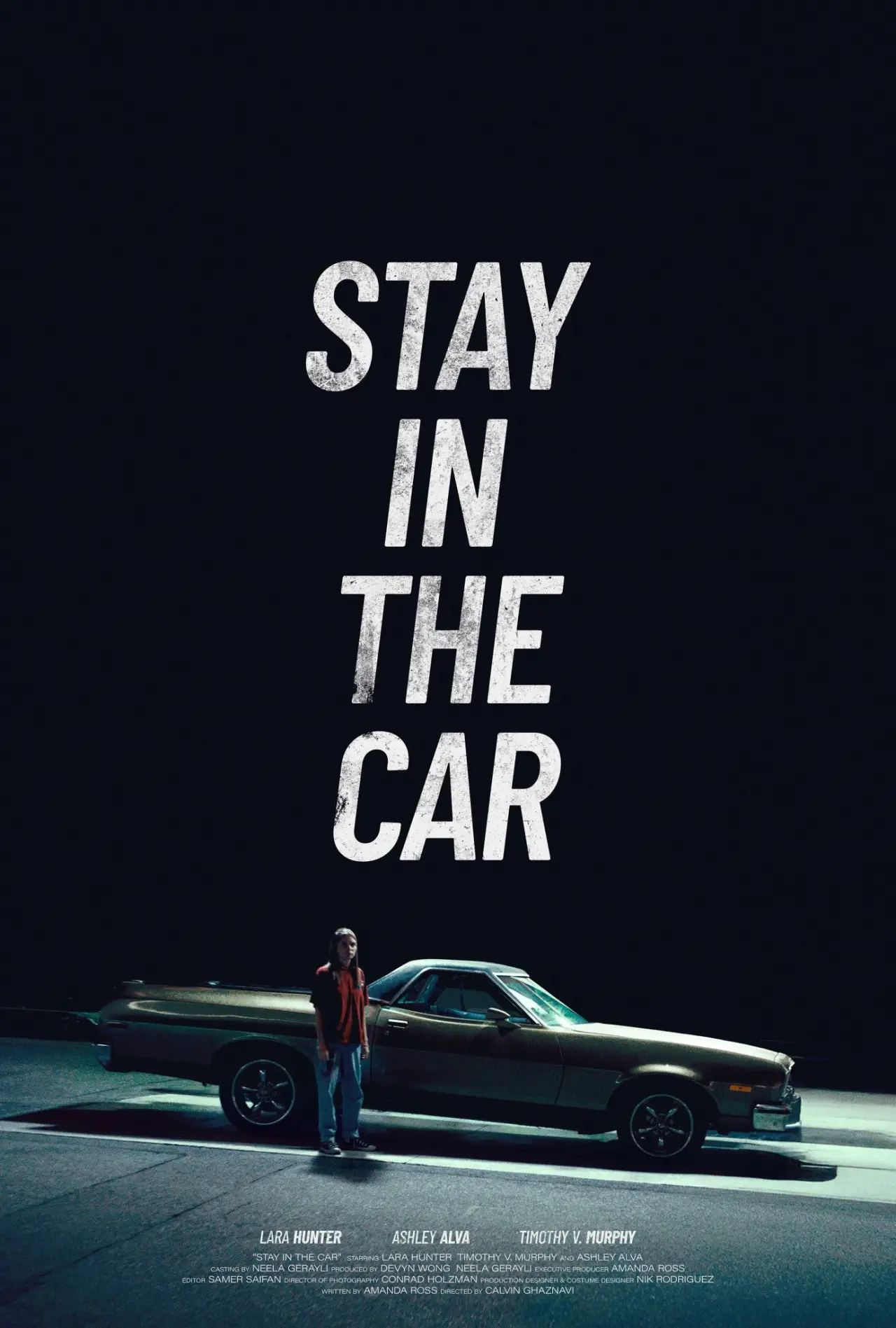 Постер до фільму "Stay in the car"