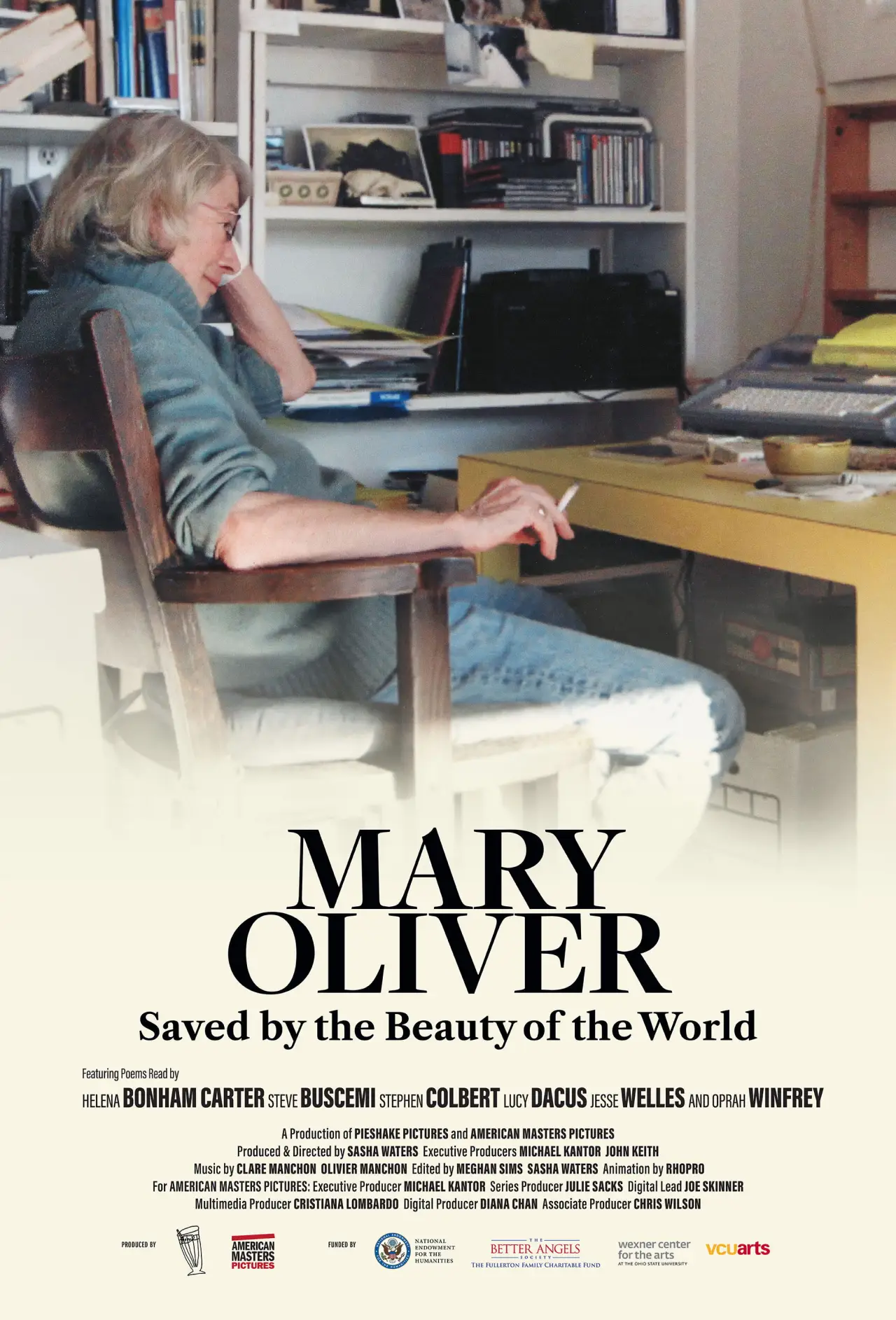 Постер до фільму "Mary Oliver: Saved by the Beauty of the World"